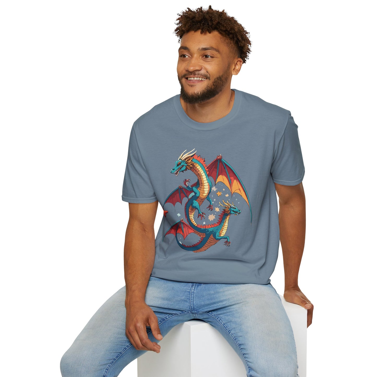 Dragon T Shirt, Dragon Shirt, Shirt with Animals, Animal Shirt