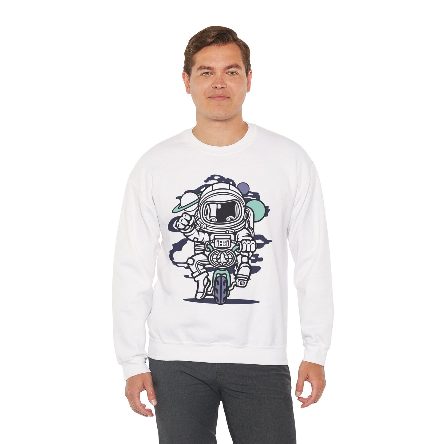 Space Shuttle Sweatshirt, Cosmic Sweatshirt, Astronaut Sweatshirt, Space Cosmic Sweatshirt