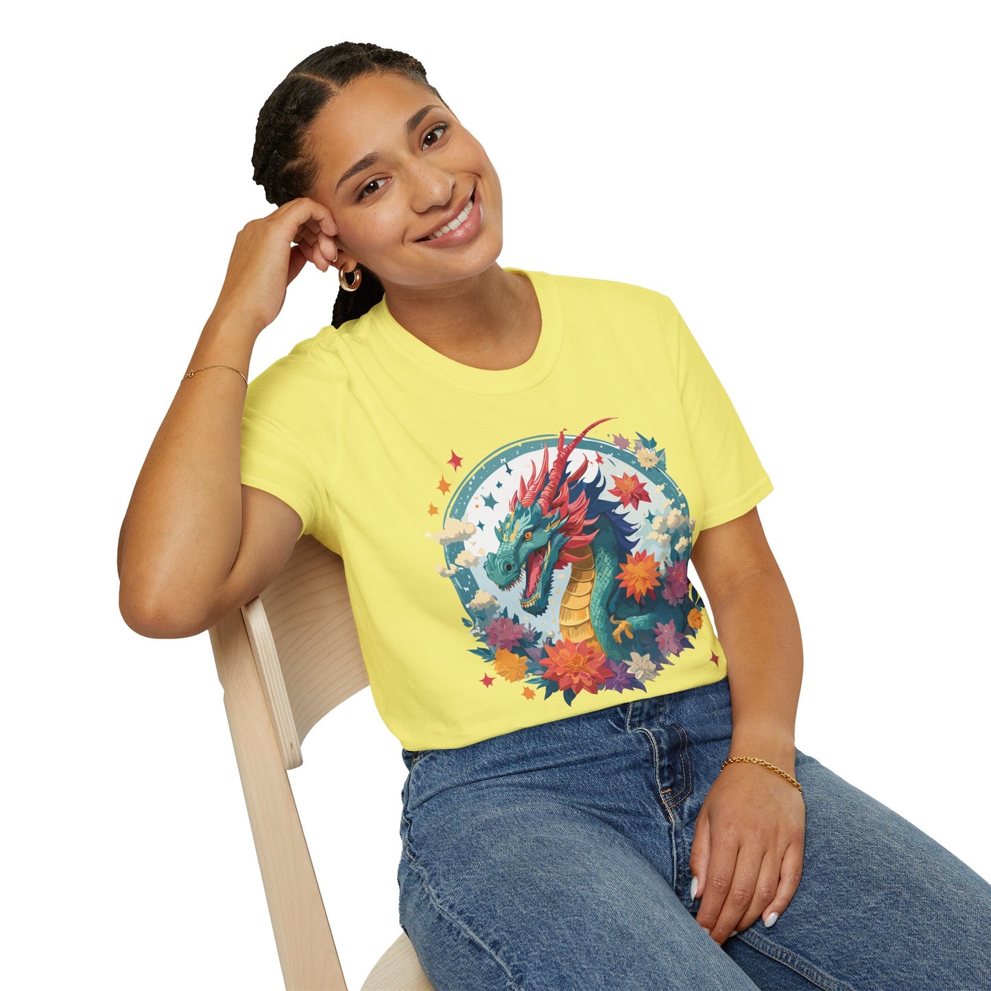 Dragon T Shirt, Dragon Shirt, Shirt with Animals, Animal Shirt