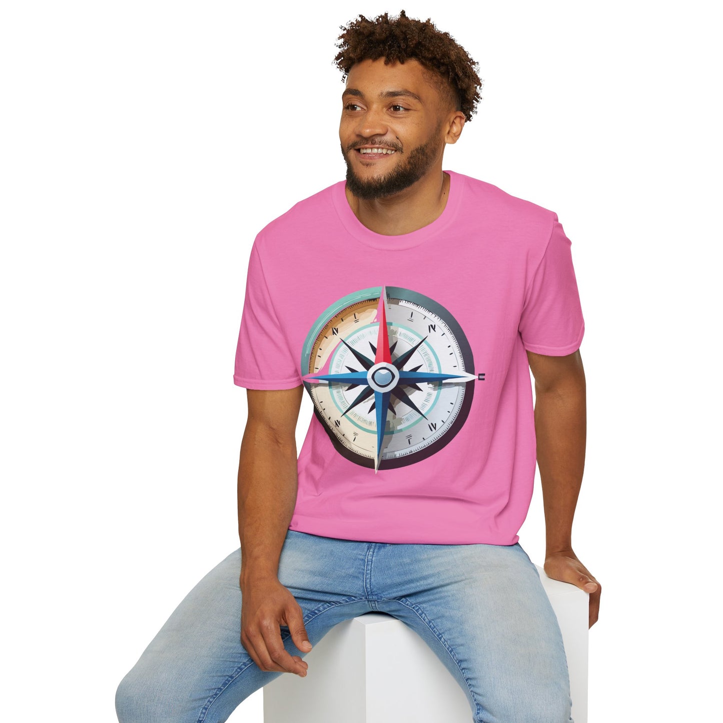 Compass T Shirt, Compass Shirt, Shirt with Compass, Navigator Shirt