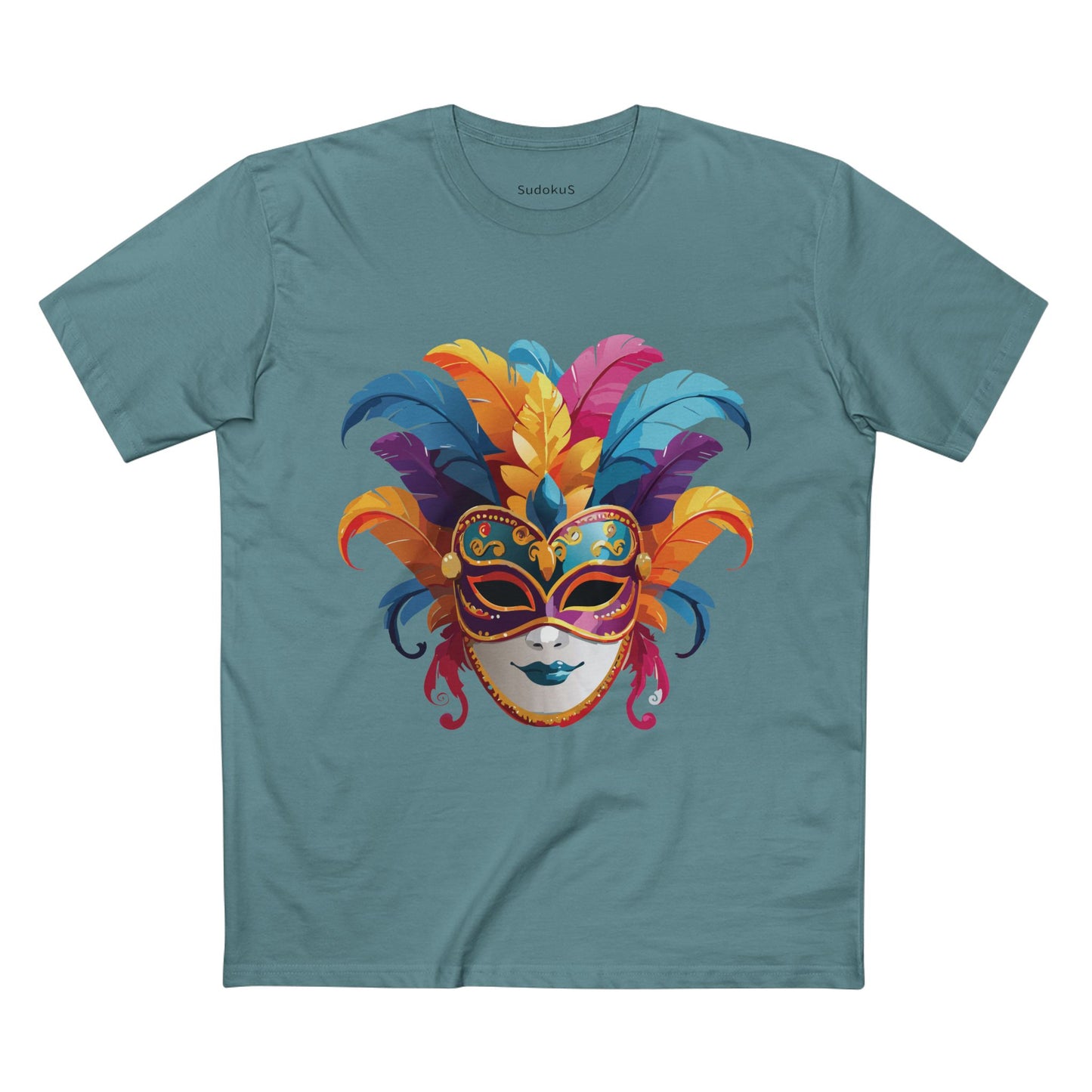 Mask Shirt, Shirt with Face - SudokuS