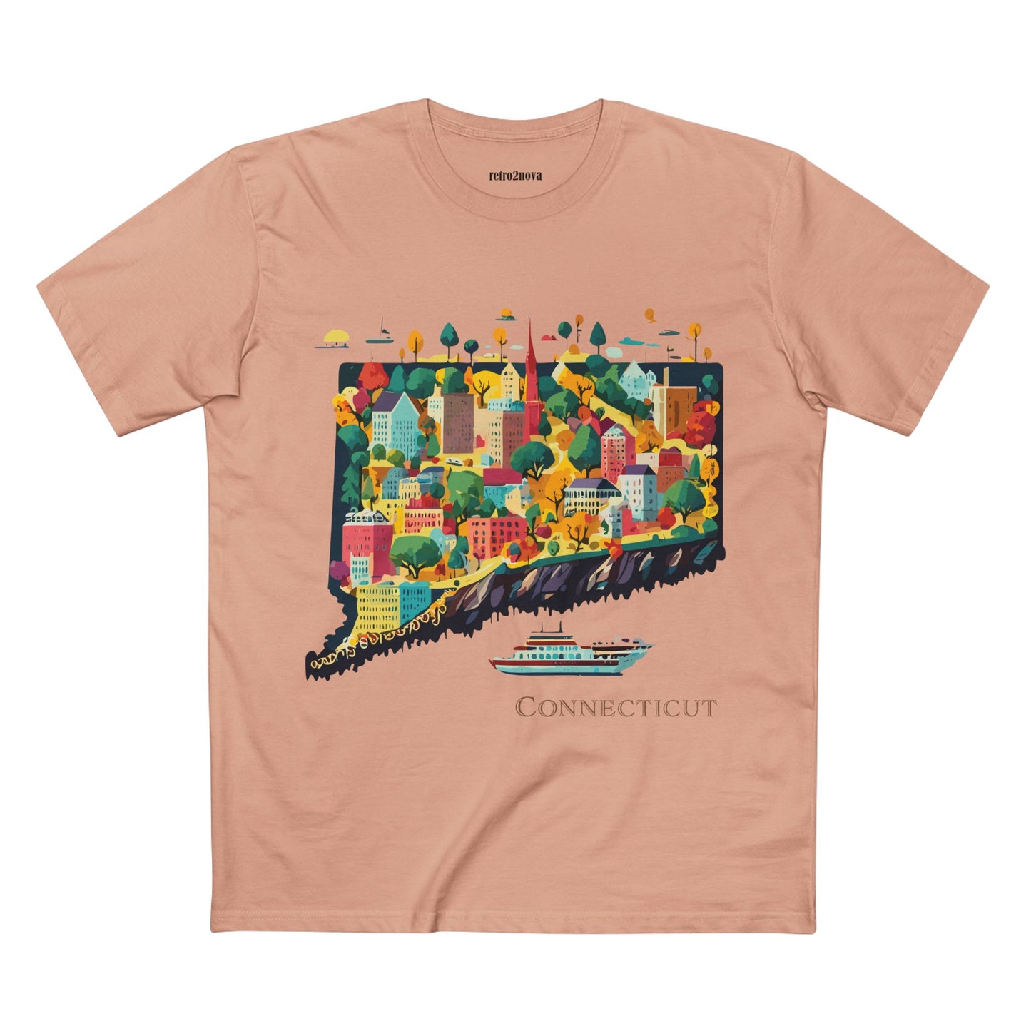 US State Shirts, Connecticut Shirt