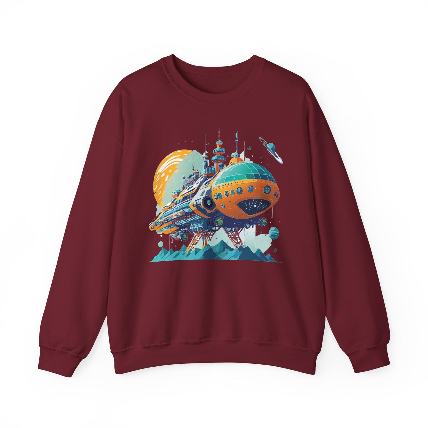 Space Shuttle Sweatshirt, Cosmic Sweatshirt, Astronaut Sweatshirt, Space Cosmic Sweatshirt