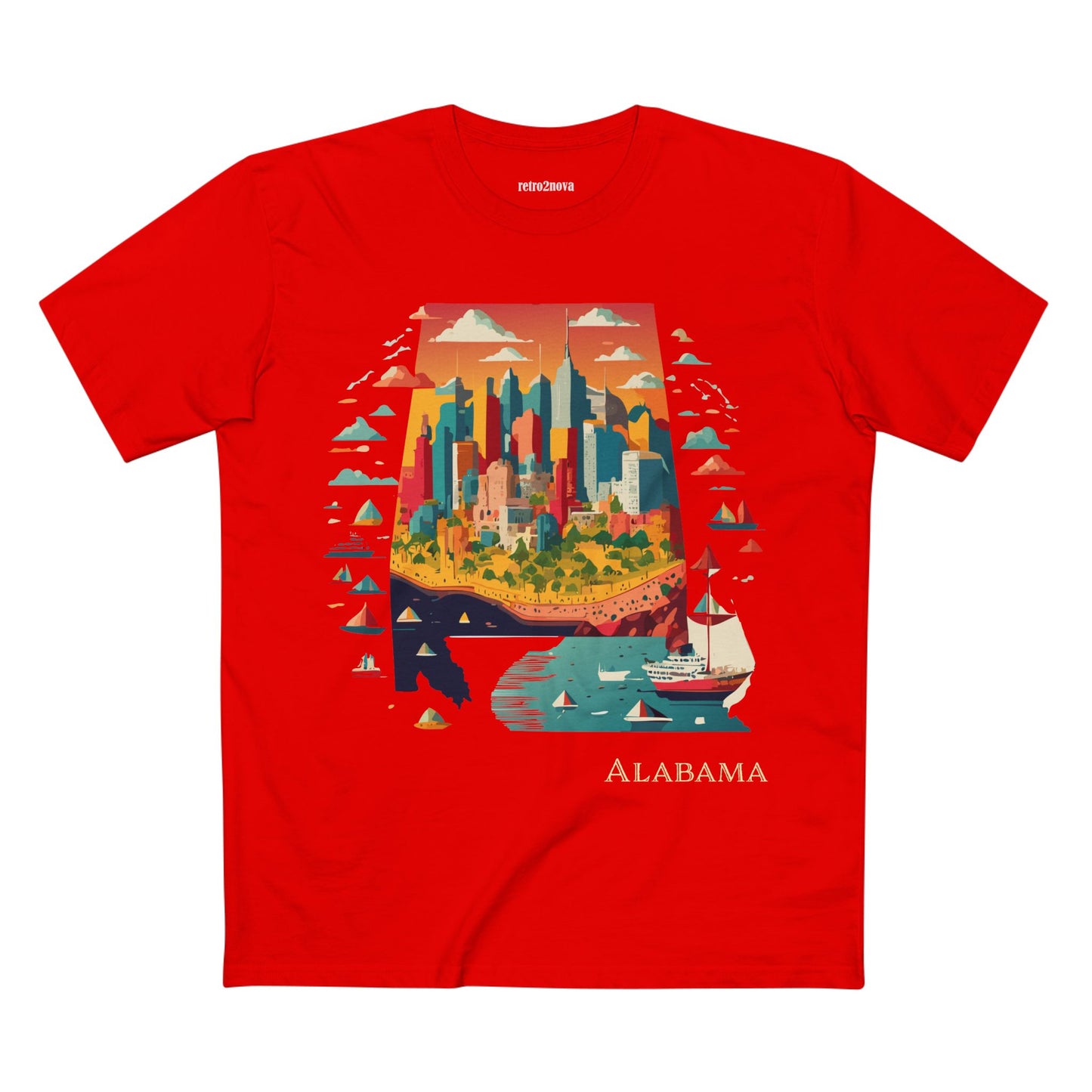 US State Shirts, Alabama Shirt