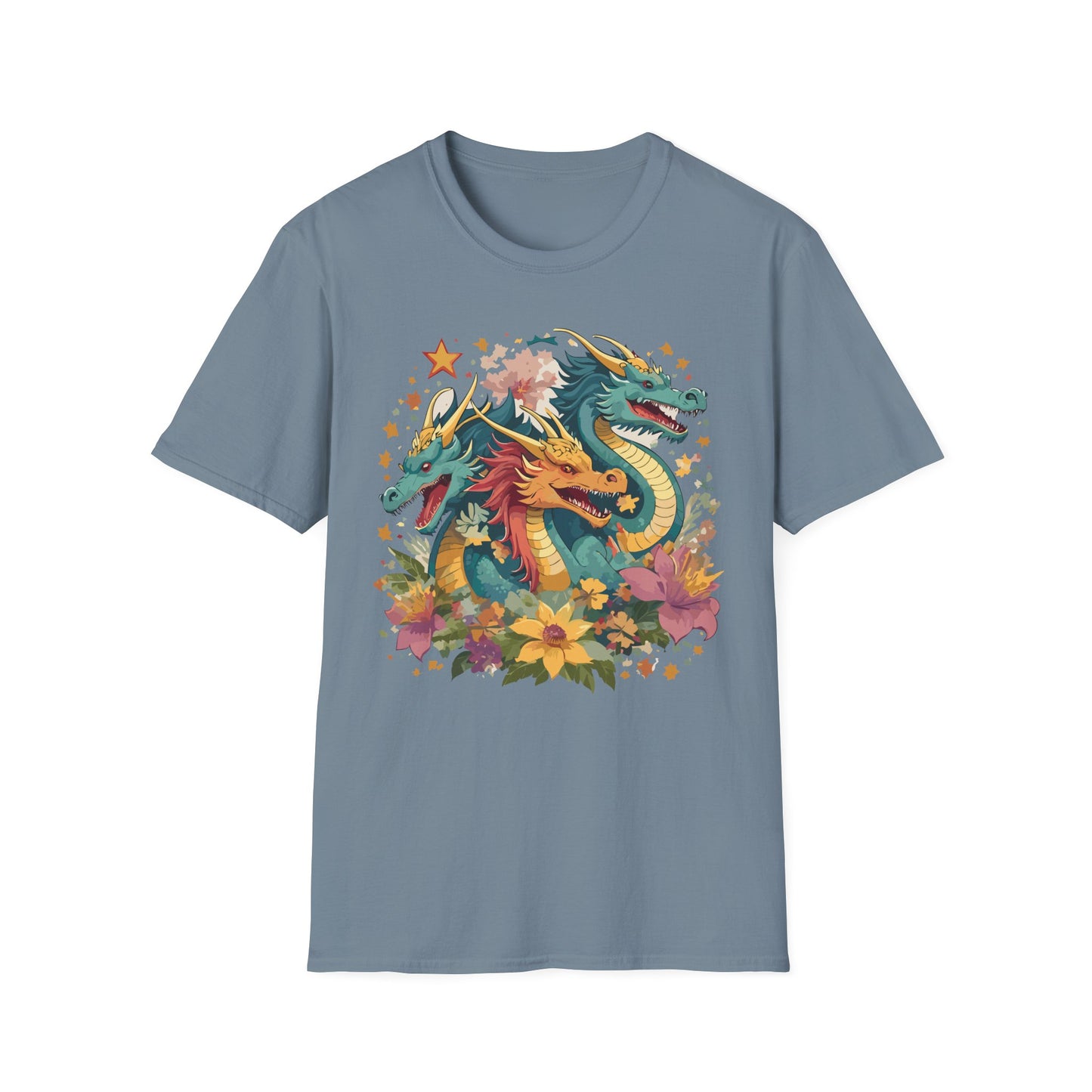 Dragon T Shirt, Dragon Shirt, Shirt with Animals, Animal Shirt