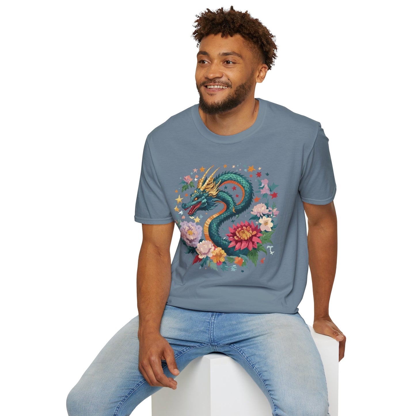 Dragon T Shirt, Dragon Shirt, Shirt with Animals, Animal Shirt