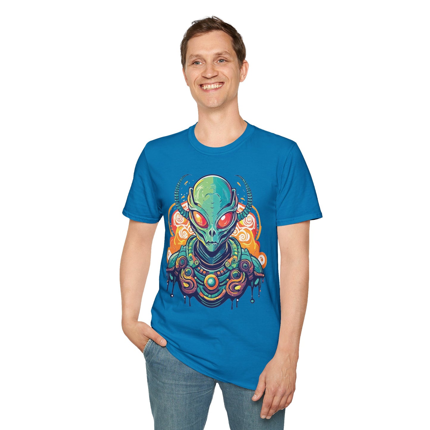 Alien T Shirt, Cosmos Shirt, Shirt with Aliens, Cosmo Shirts