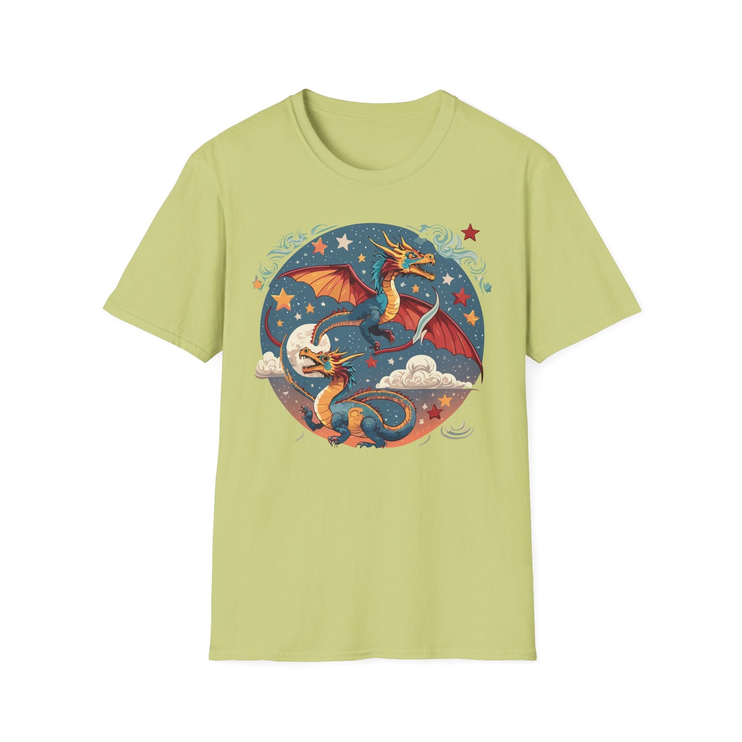 Dragon T Shirt, Dragon Shirt, Shirt with Animals, Animal Shirt