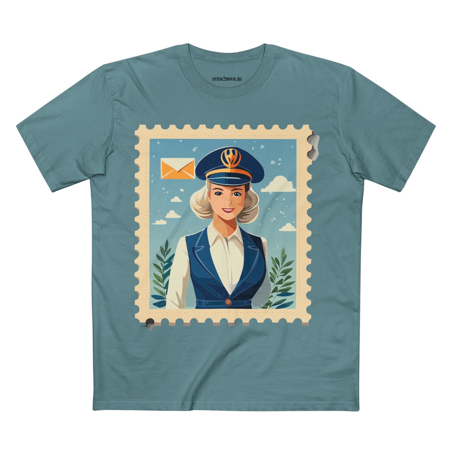 Stamp Shirt, Postage Stamp Shirt