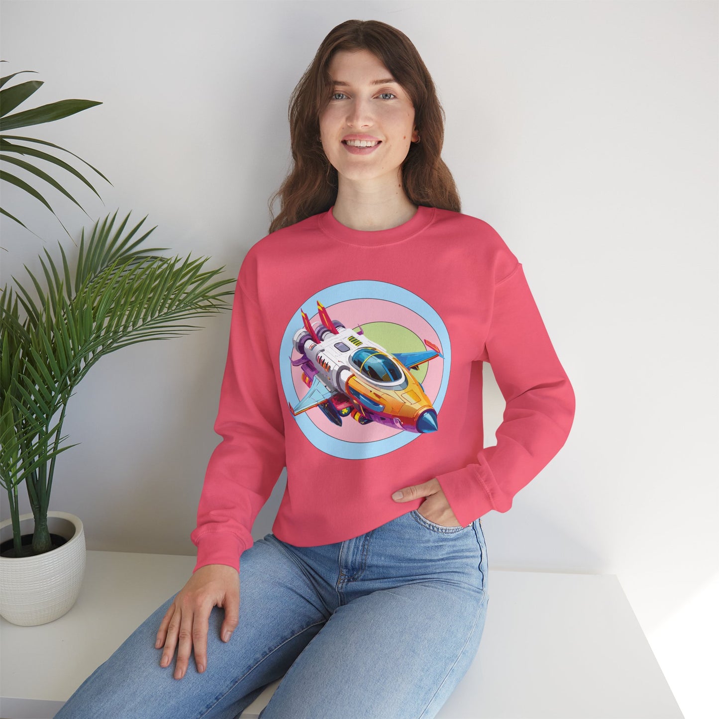 Space Shuttle Sweatshirt, Cosmic Sweatshirt, Astronaut Sweatshirt, Space Cosmic Sweatshirt