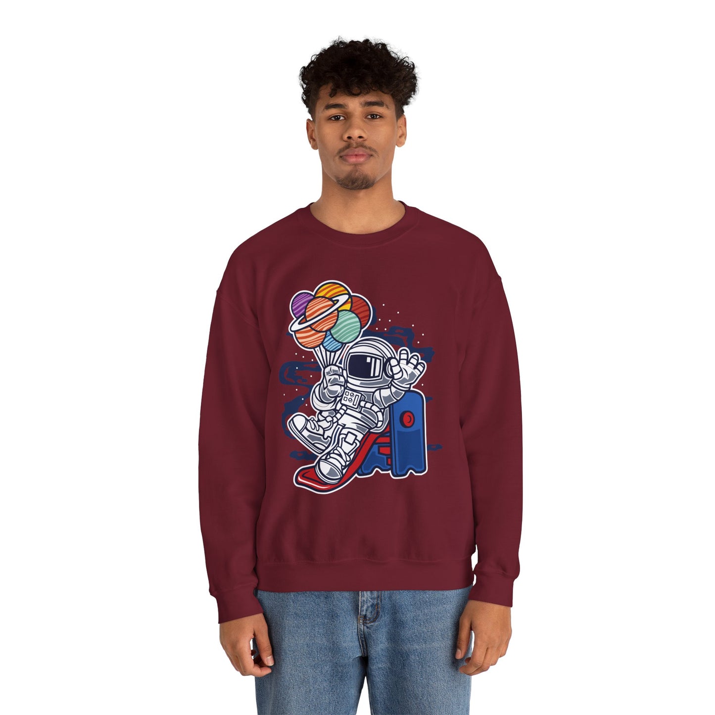 Space Shuttle Sweatshirt, Cosmic Sweatshirt, Astronaut Sweatshirt, Space Cosmic Sweatshirt
