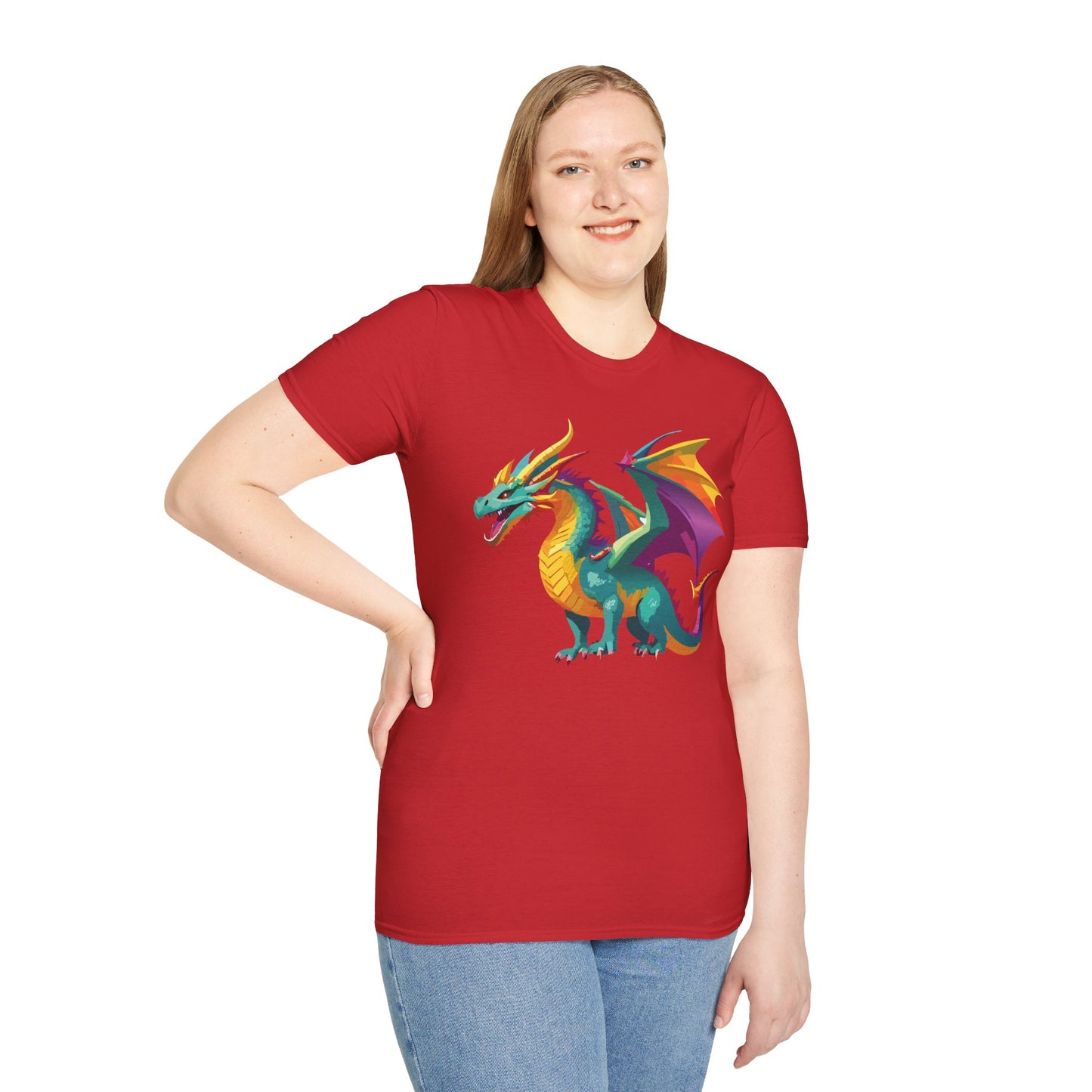 Dragon T Shirt, Dragon Shirt, Shirt with Animals, Animal Shirt