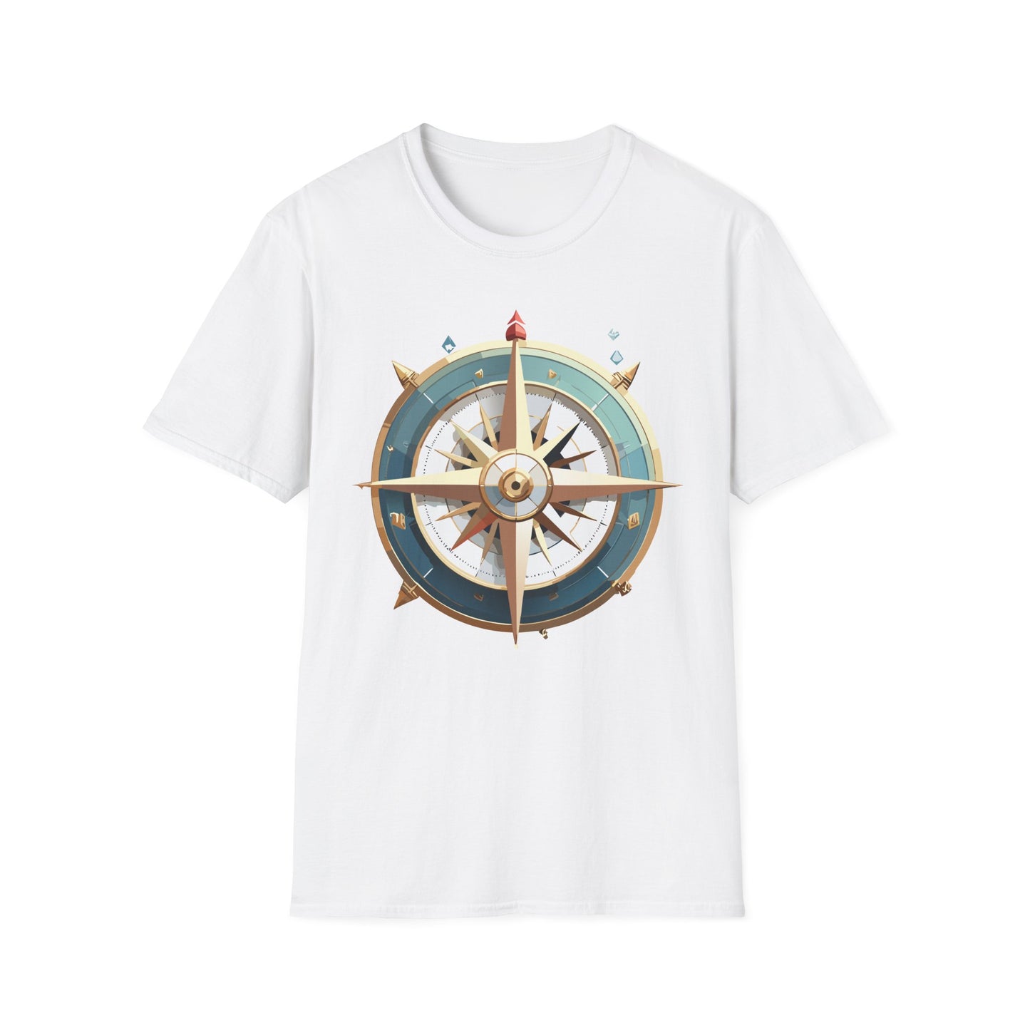 Compass T Shirt, Compass Shirt, Shirt with Compass, Navigator Shirt
