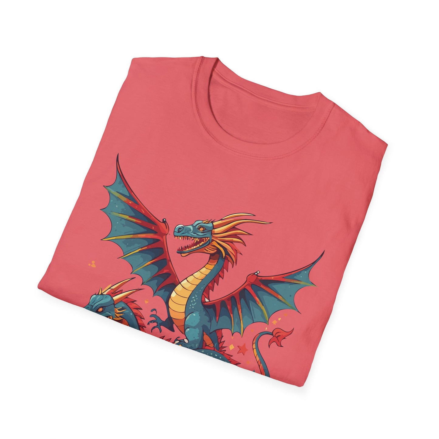 Dragon T Shirt, Dragon Shirt, Shirt with Animals, Animal Shirt