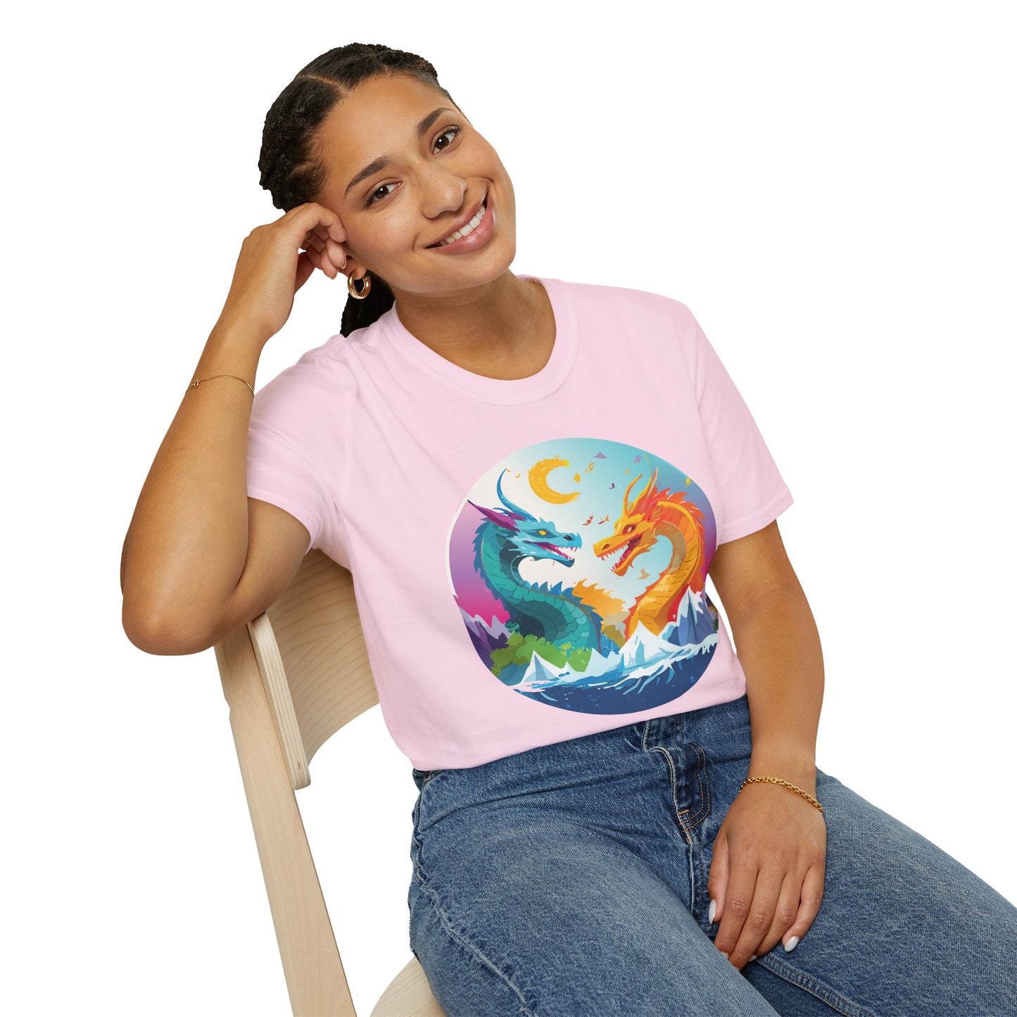 Dragon T Shirt, Dragon Shirt, Shirt with Animals, Animal Shirt