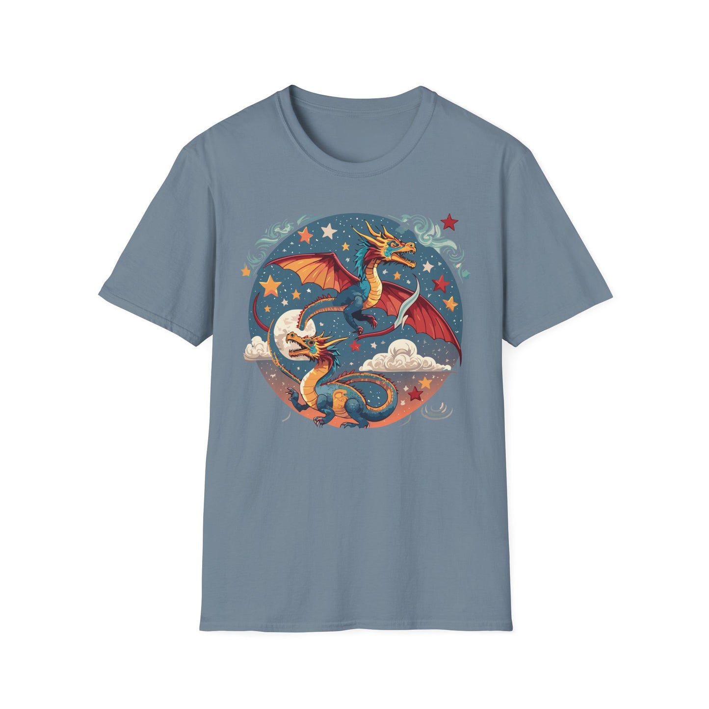 Dragon T Shirt, Dragon Shirt, Shirt with Animals, Animal Shirt