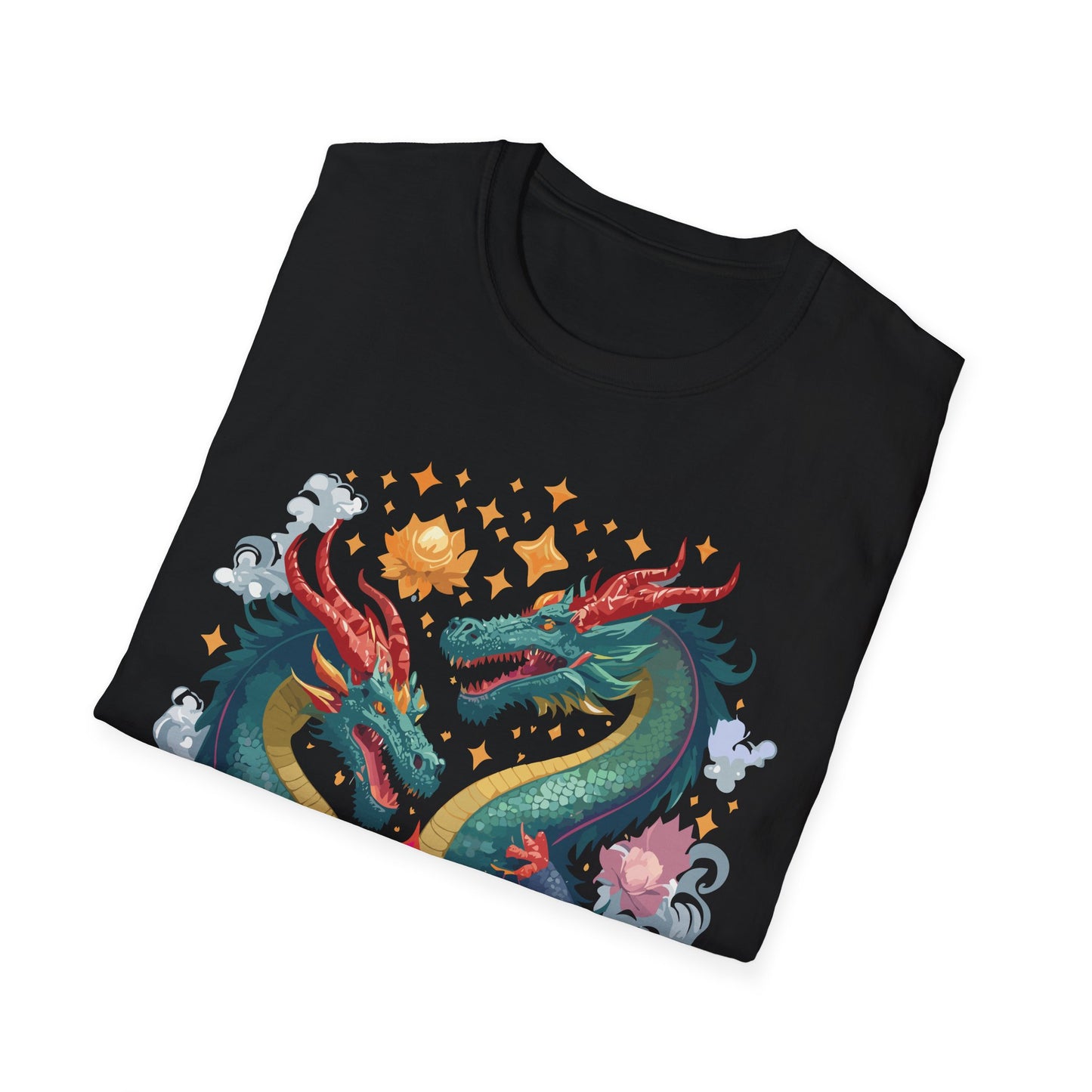 Dragon T Shirt, Dragon Shirt, Shirt with Animals, Animal Shirt