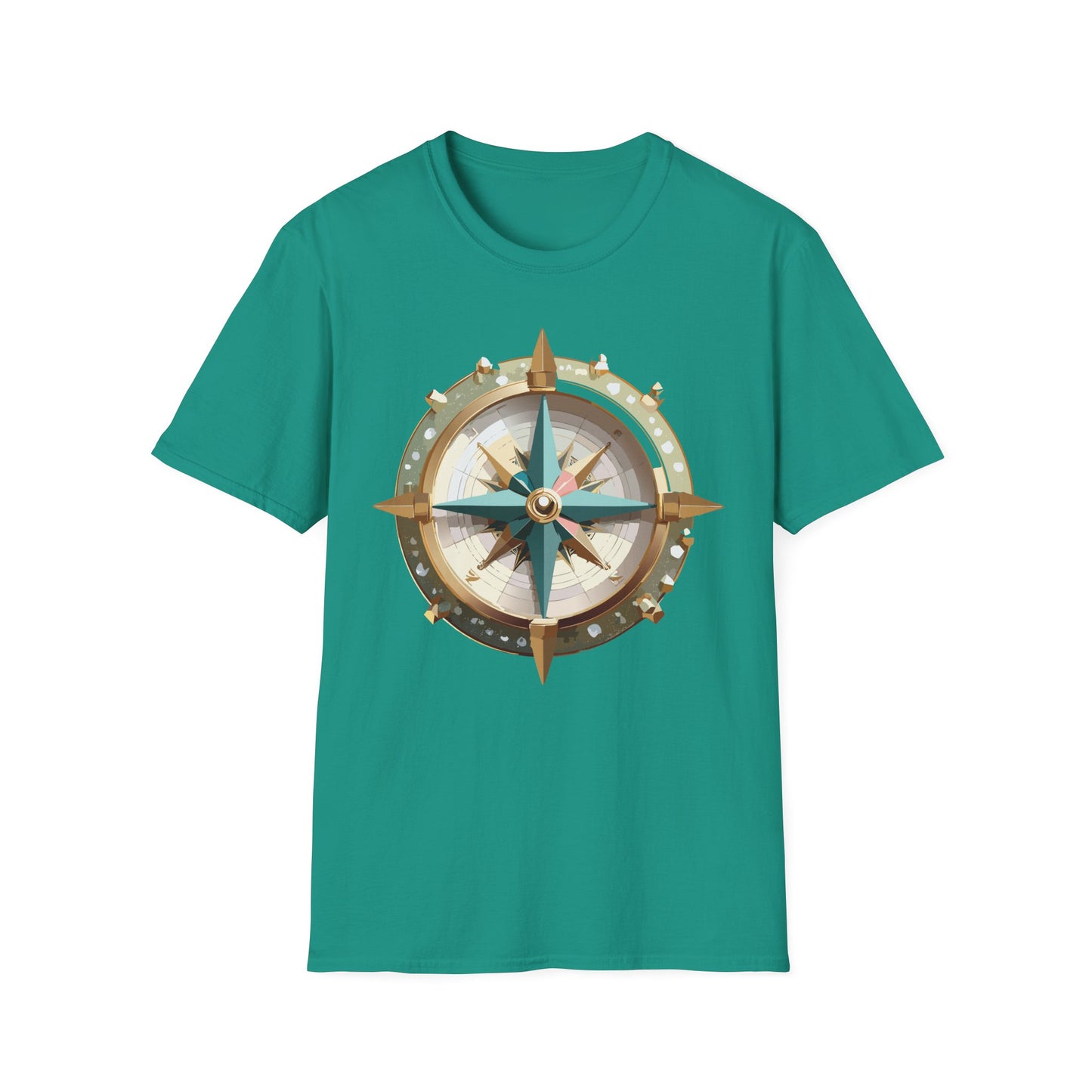 Compass T Shirt, Compass Shirt, Shirt with Compass, Navigator Shirt