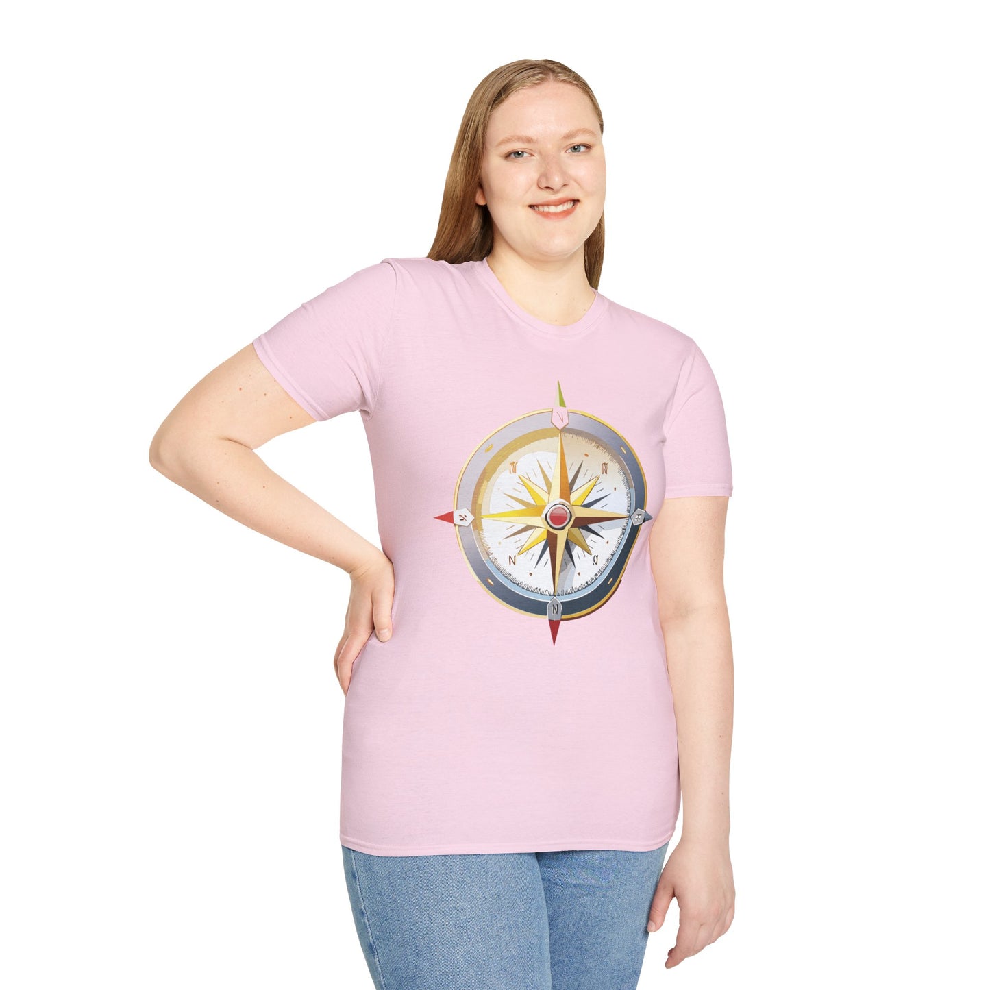 Compass T Shirt, Compass Shirt, Shirt with Compass, Navigator Shirt
