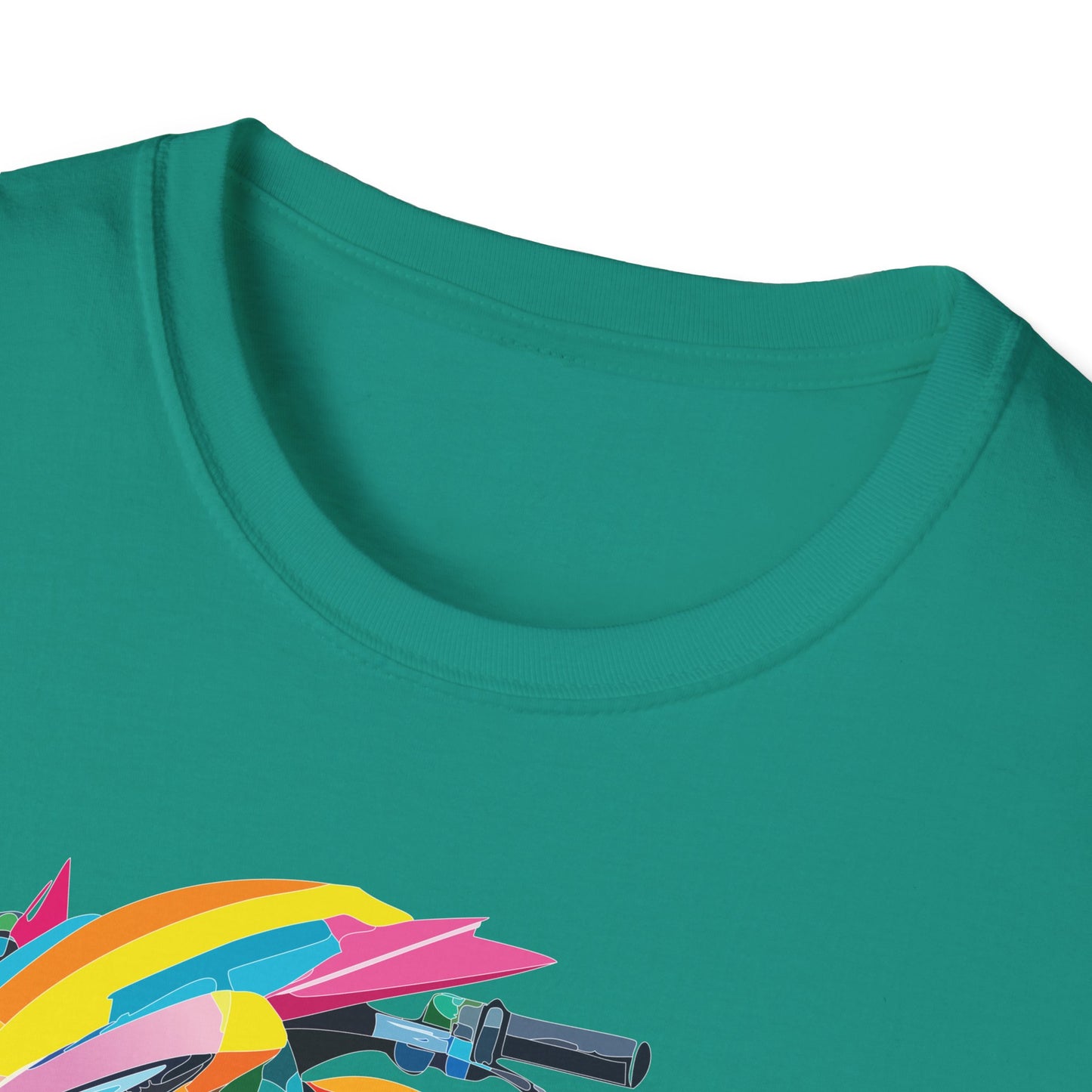 Bike T Shirt, Moto Shirt, Shirt with Motorcycle, MTB T Shirts