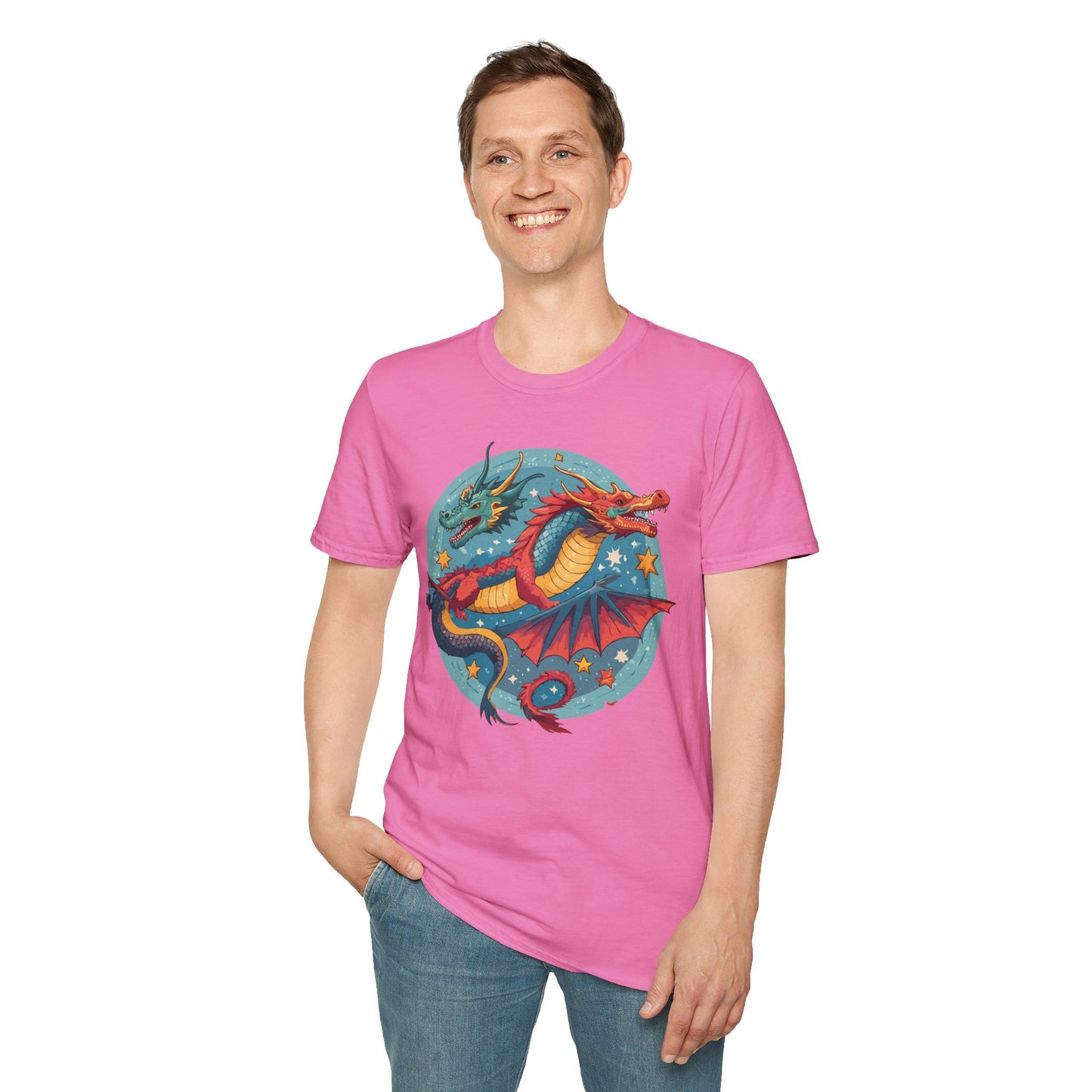 Dragon T Shirt, Dragon Shirt, Shirt with Animals, Animal Shirt