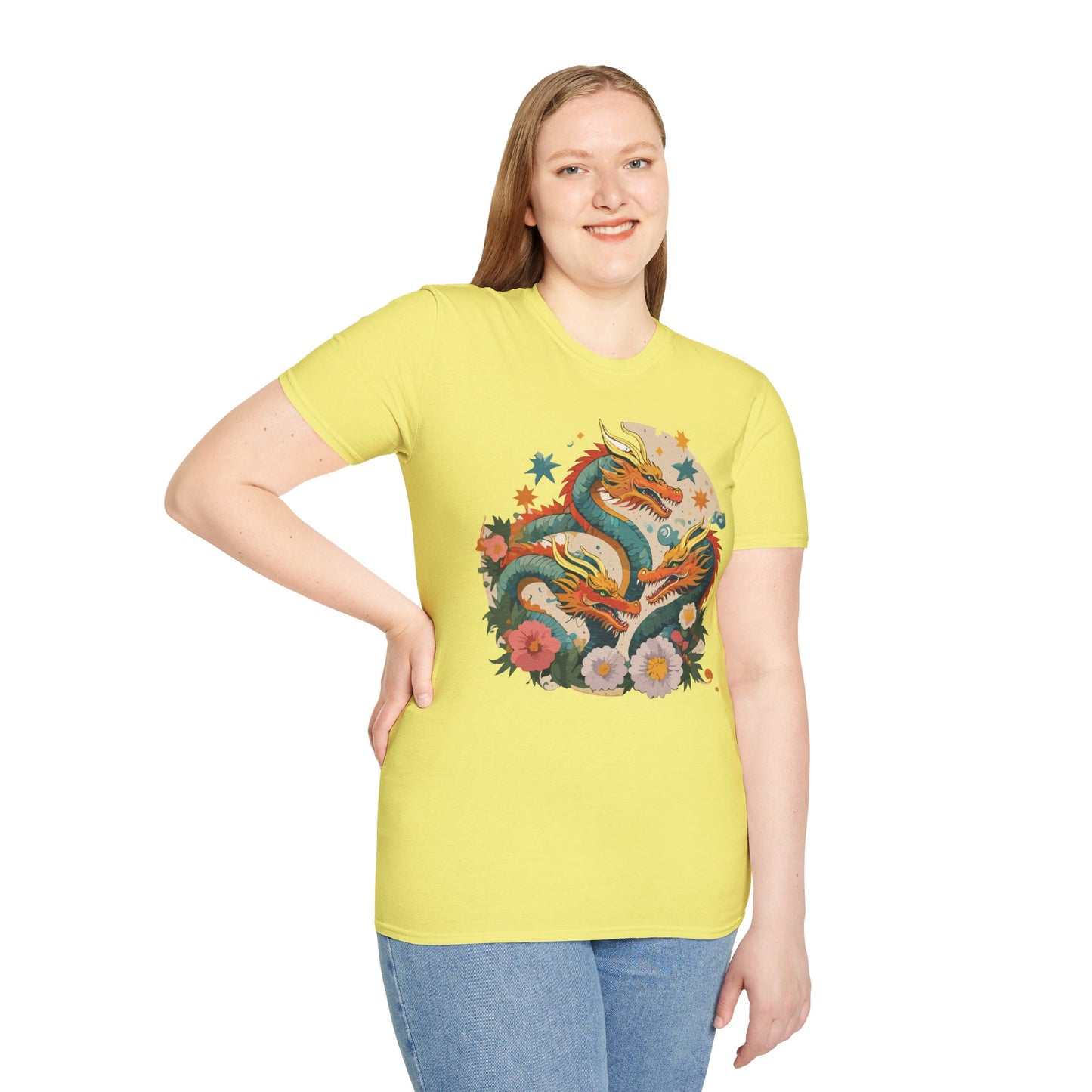 Dragon T Shirt, Dragon Shirt, Shirt with Animals, Animal Shirt
