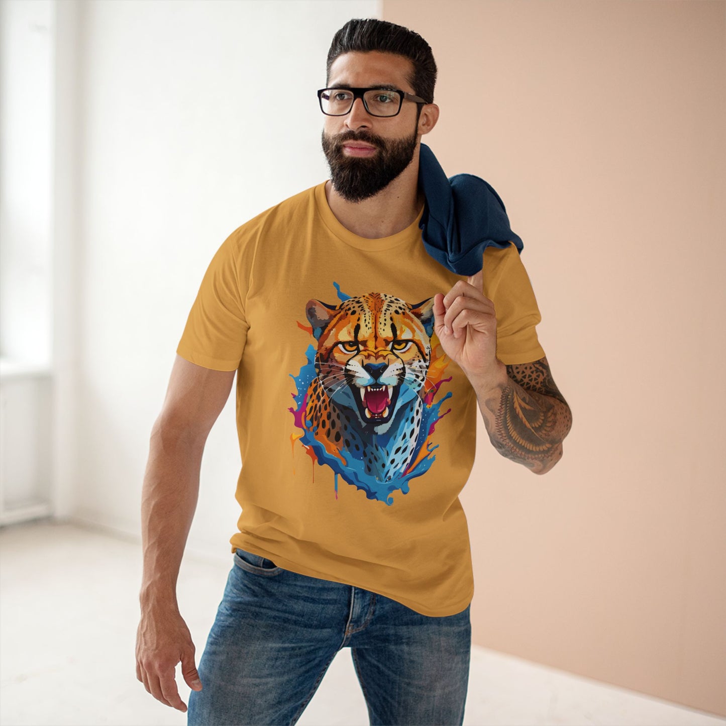 Animal Shirt, Cheetah Shirt - SudokuS