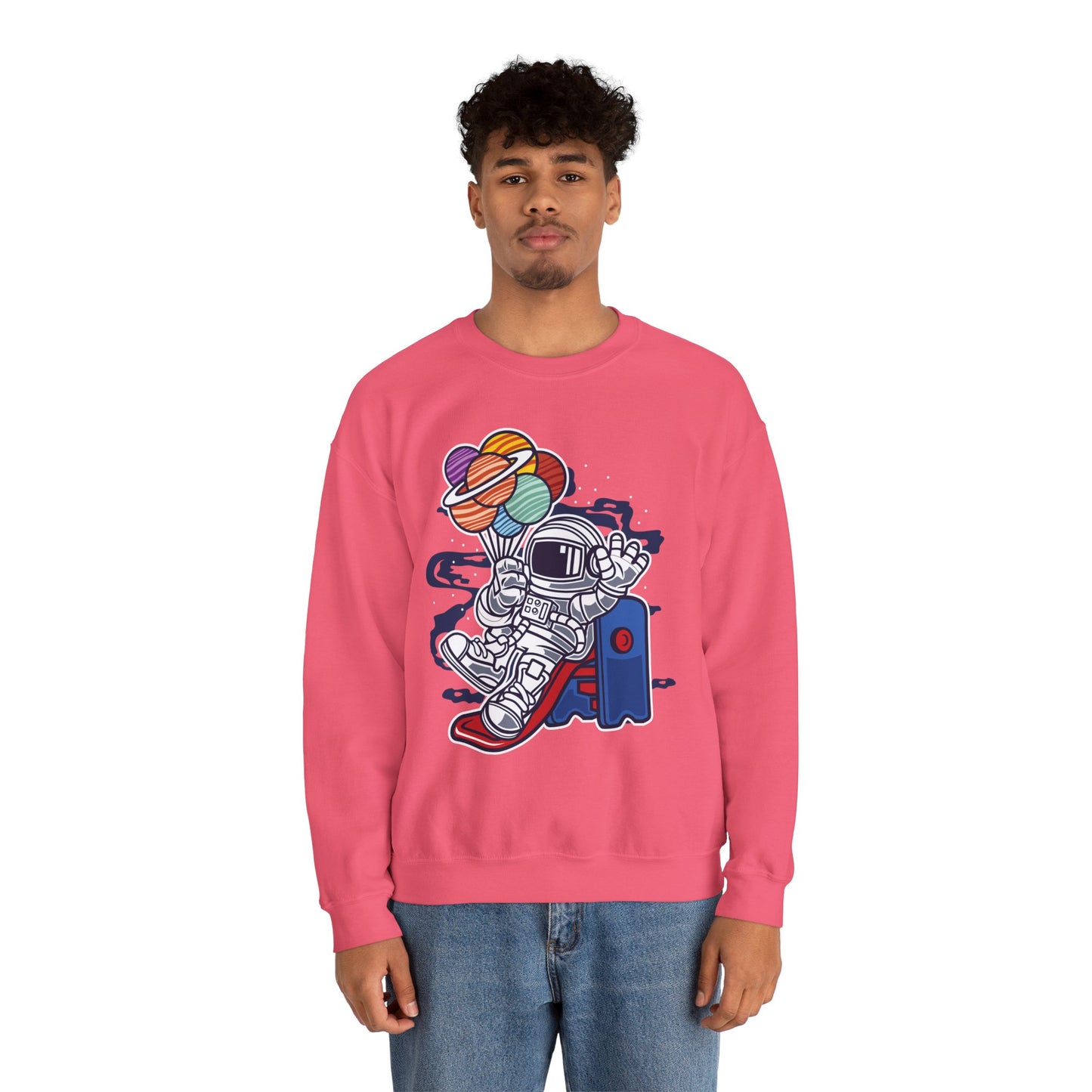 Space Shuttle Sweatshirt, Cosmic Sweatshirt, Astronaut Sweatshirt, Space Cosmic Sweatshirt