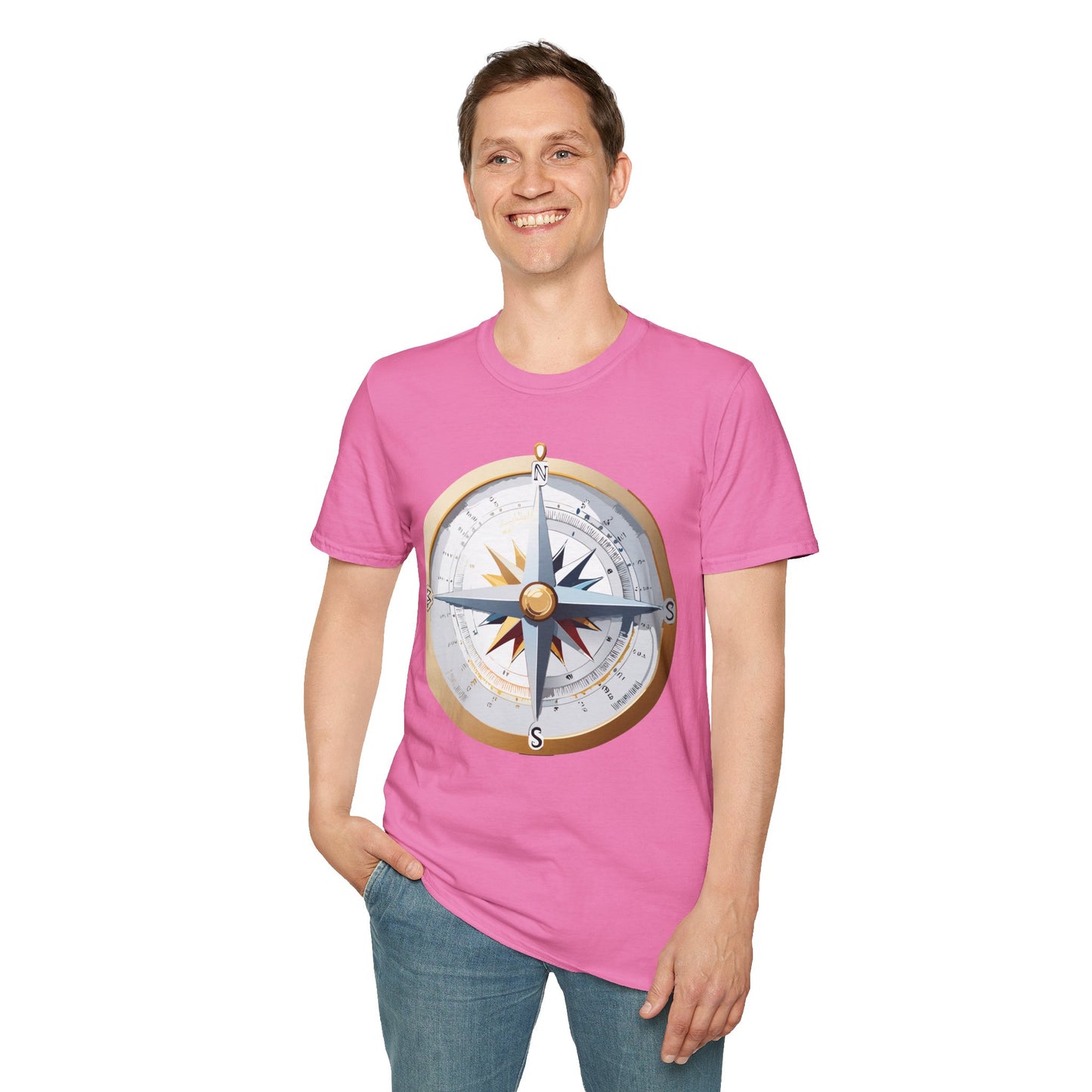 Compass T Shirt, Compass Shirt, Shirt with Compass, Navigator Shirt