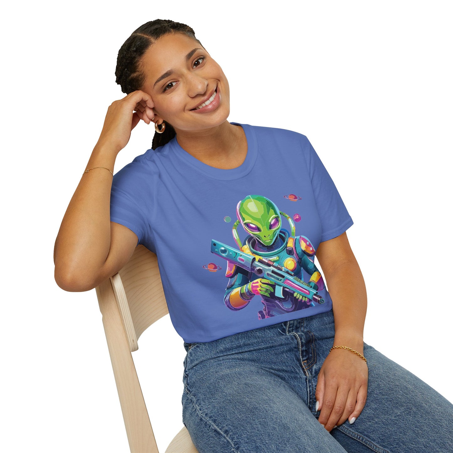 Alien T Shirt, Cosmos Shirt, Shirt with Aliens, Cosmo Shirts