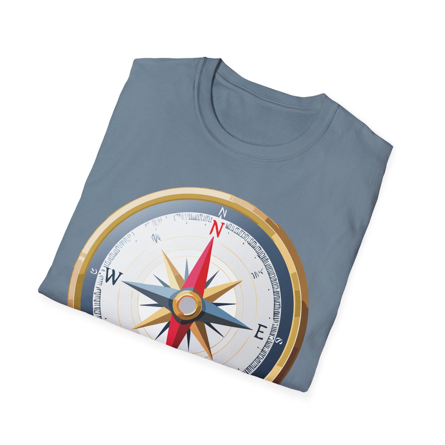 Compass T Shirt, Compass Shirt, Shirt with Compass, Navigator Shirt