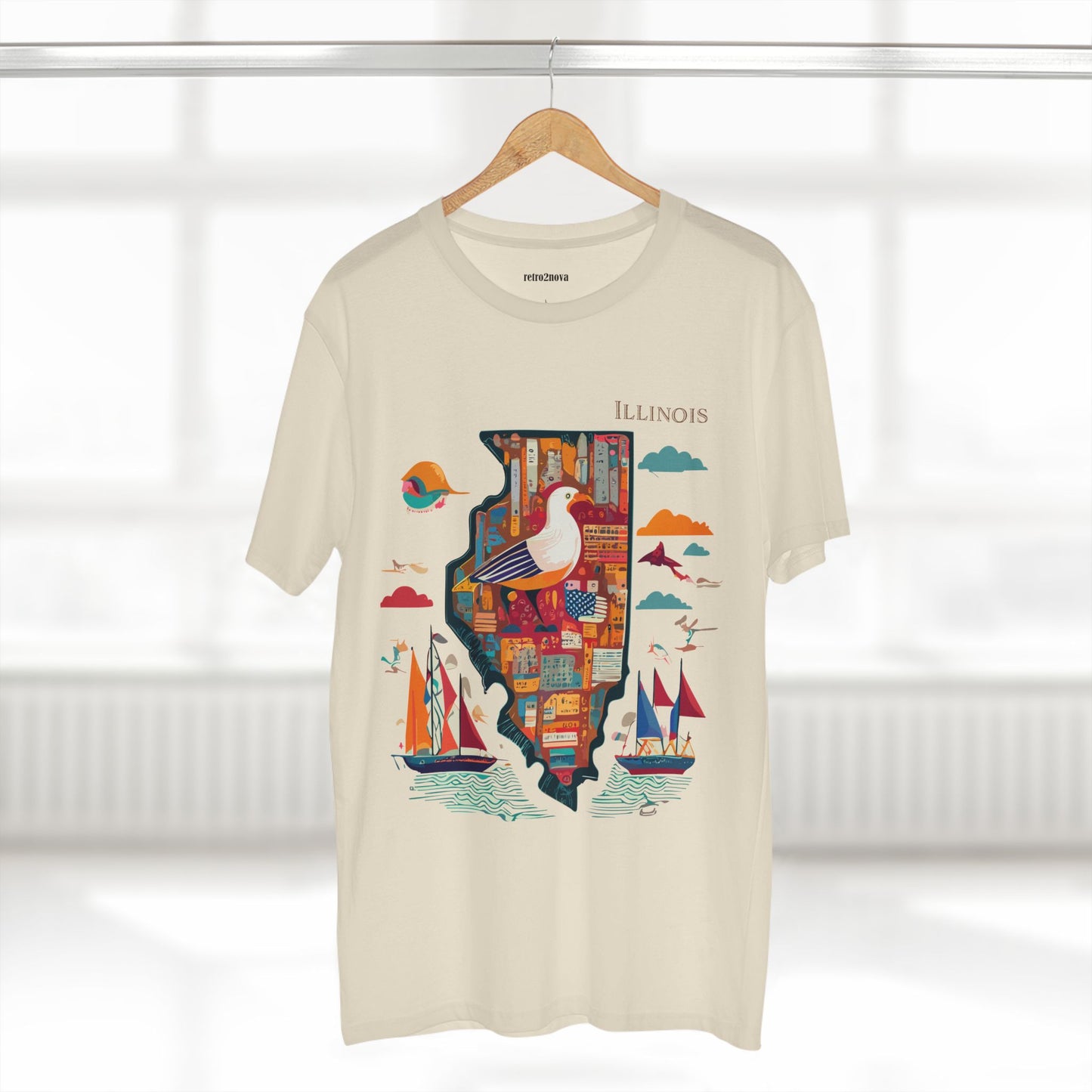 US State Shirts, Illinois Shirt