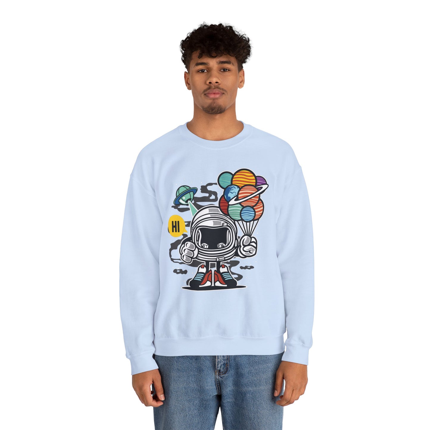 Space Shuttle Sweatshirt, Cosmic Sweatshirt, Astronaut Sweatshirt, Space Cosmic Sweatshirt