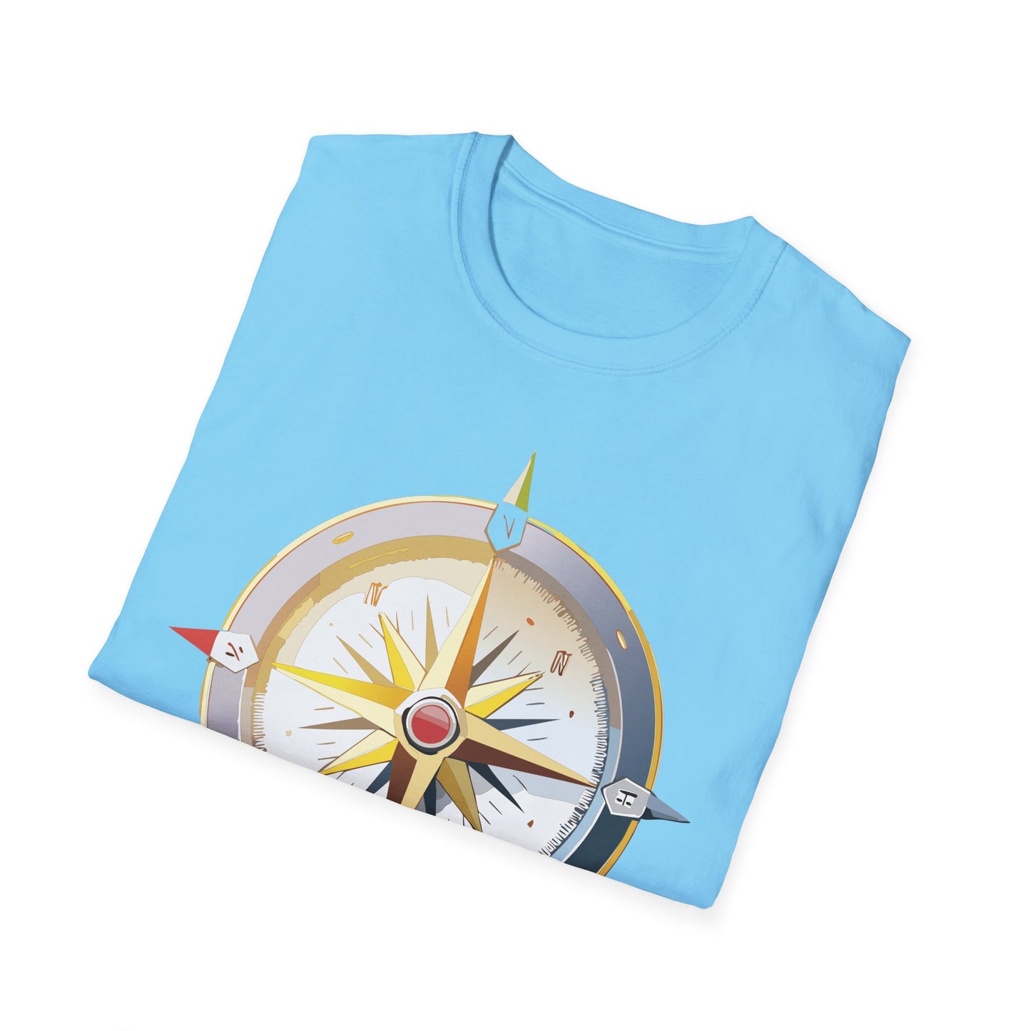 Compass T Shirt, Compass Shirt, Shirt with Compass, Navigator Shirt