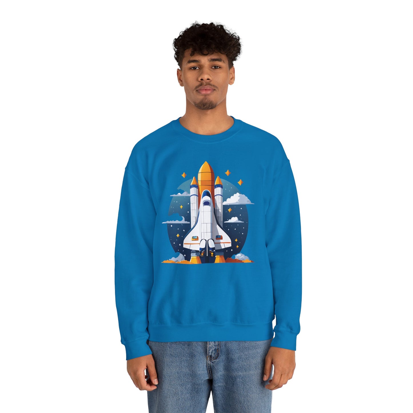 Space Shuttle Sweatshirt, Cosmic Sweatshirt, Astronaut Sweatshirt, Space Cosmic Sweatshirt