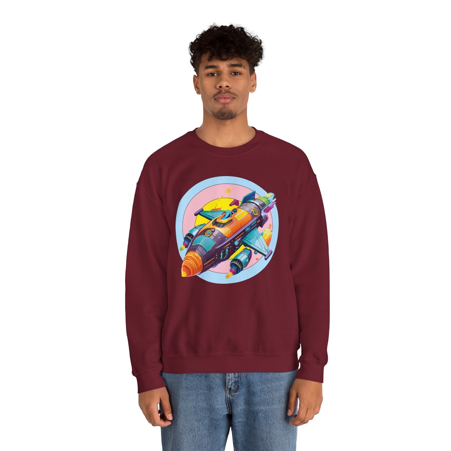 Space Shuttle Sweatshirt, Cosmic Sweatshirt, Astronaut Sweatshirt, Space Cosmic Sweatshirt