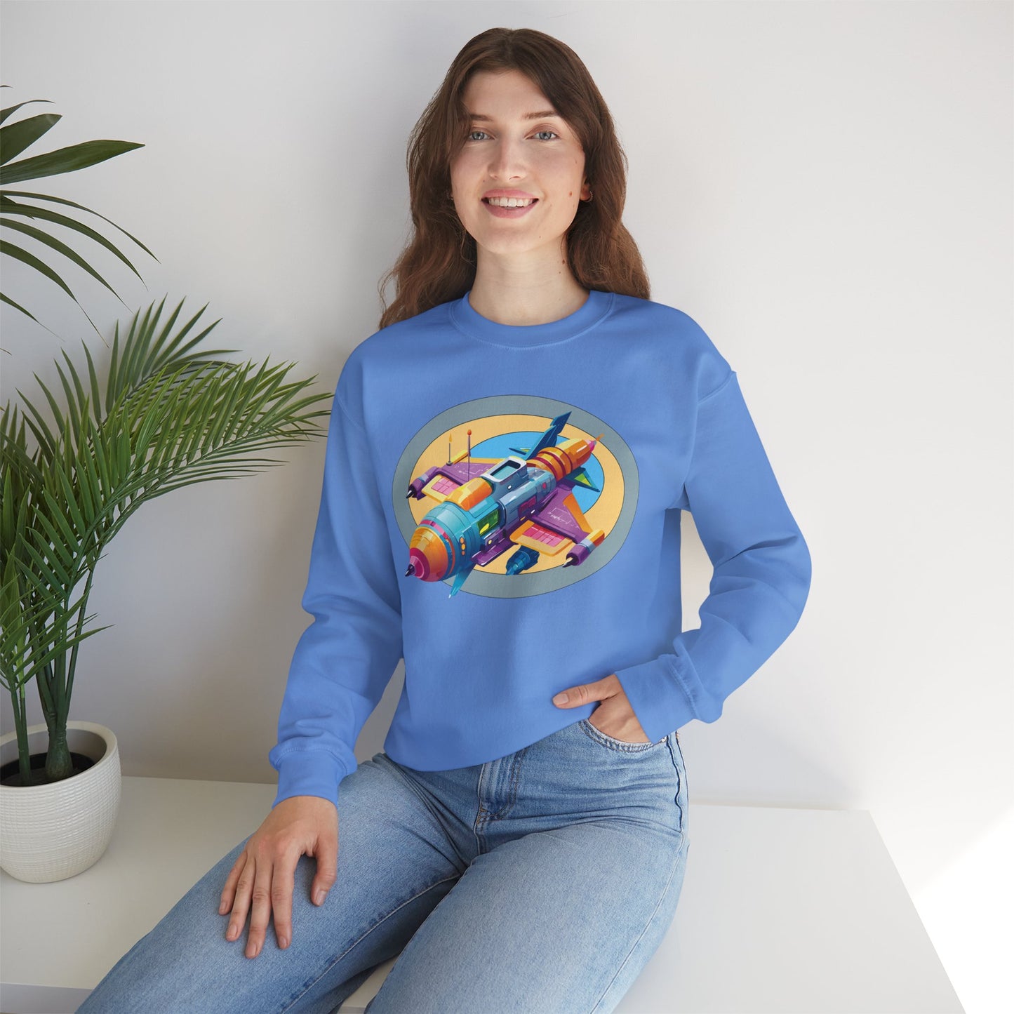 Space Shuttle Sweatshirt, Cosmic Sweatshirt, Astronaut Sweatshirt, Space Cosmic Sweatshirt