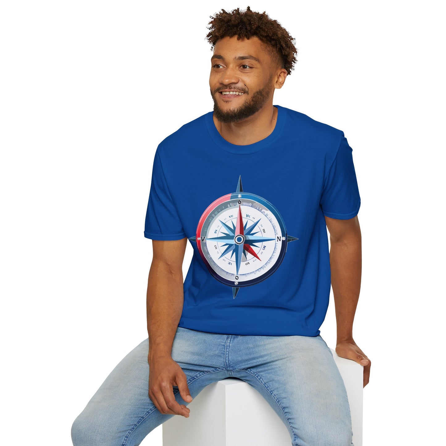 Compass T Shirt, Compass Shirt, Shirt with Compass, Navigator Shirt