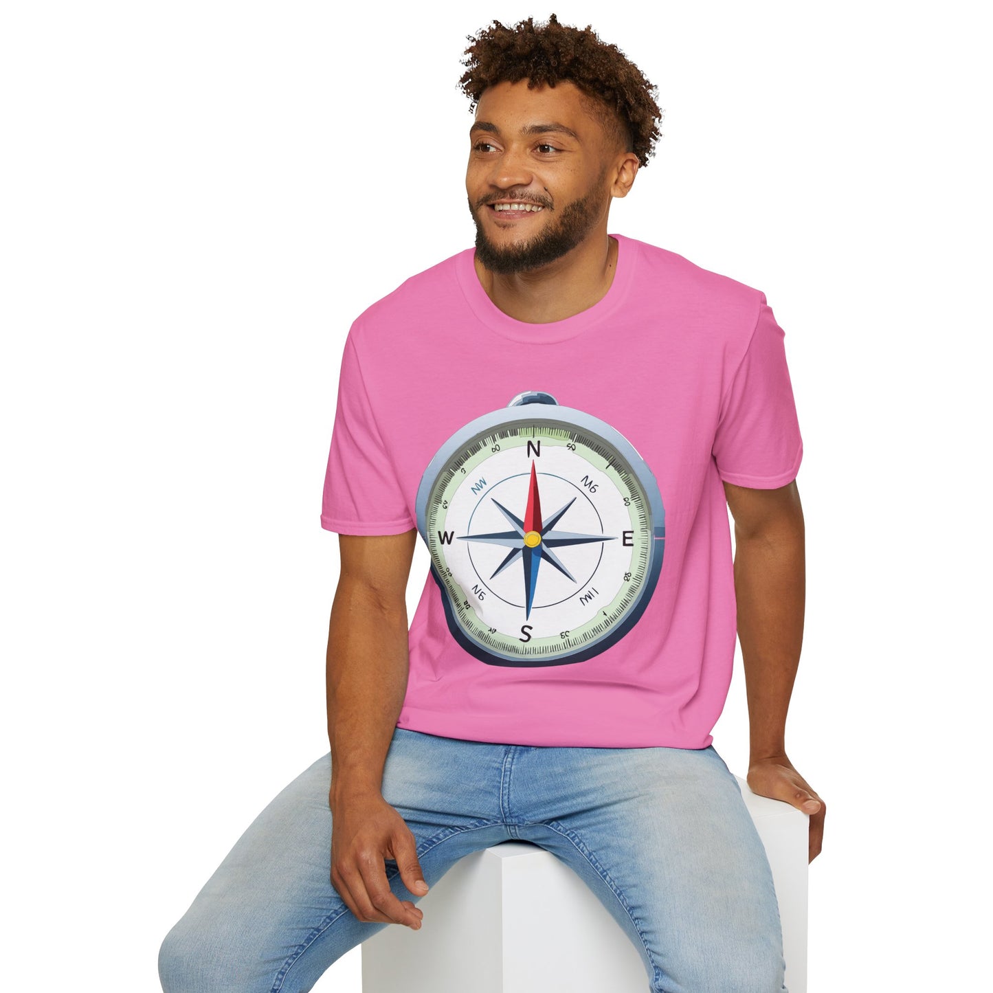 Compass T Shirt, Compass Shirt, Shirt with Compass, Navigator Shirt