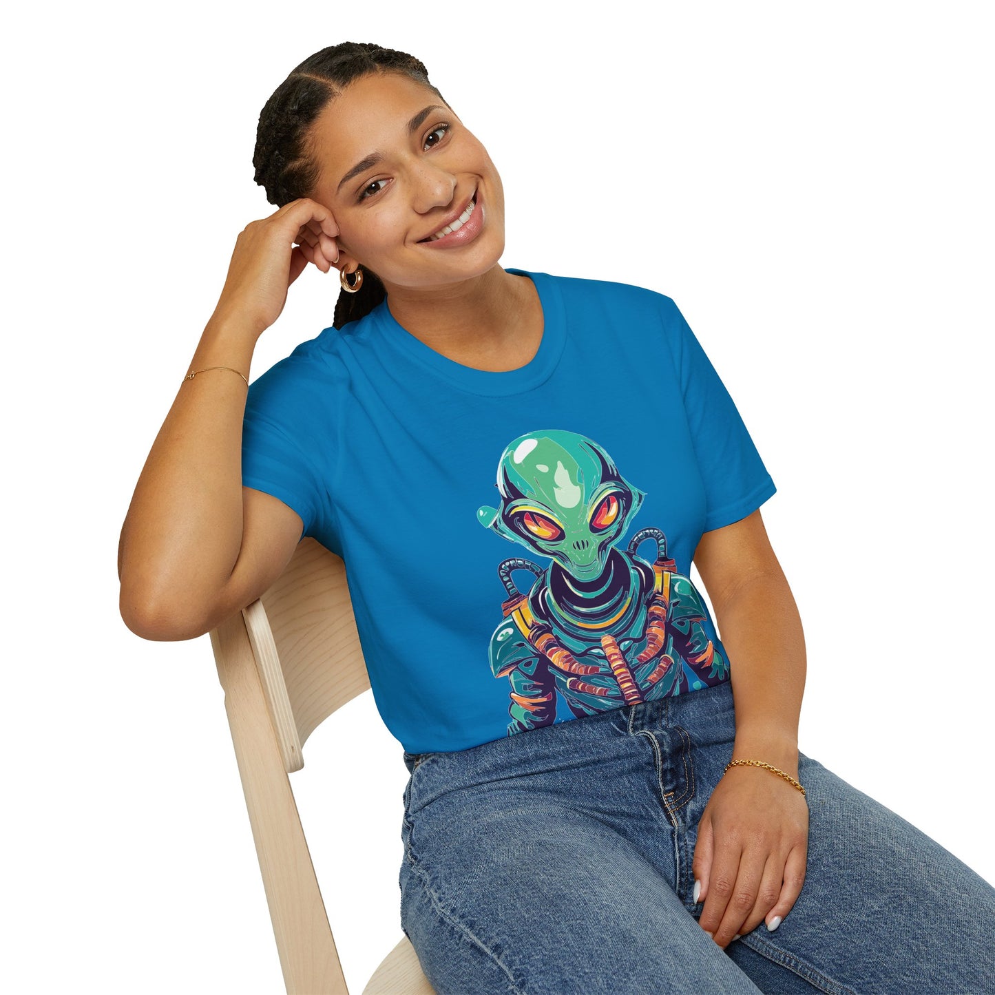 Alien T Shirt, Cosmos Shirt, Shirt with Aliens, Cosmo Shirts