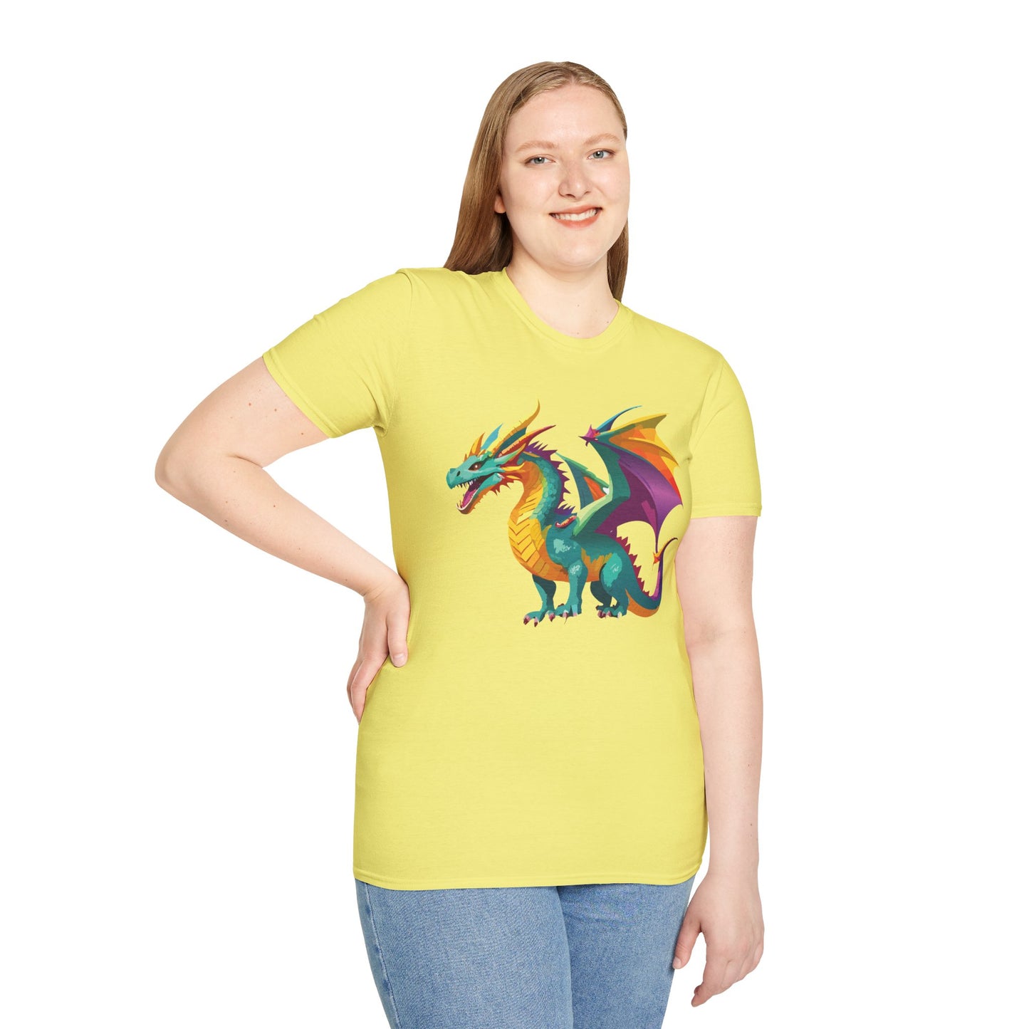 Dragon T Shirt, Dragon Shirt, Shirt with Animals, Animal Shirt