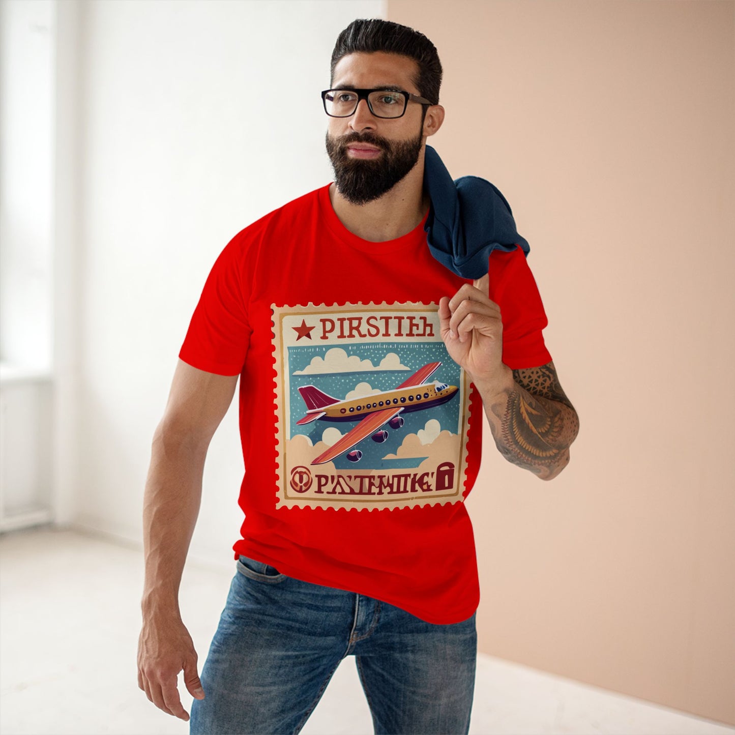 Stamp Shirt, Postage Stamp Shirt