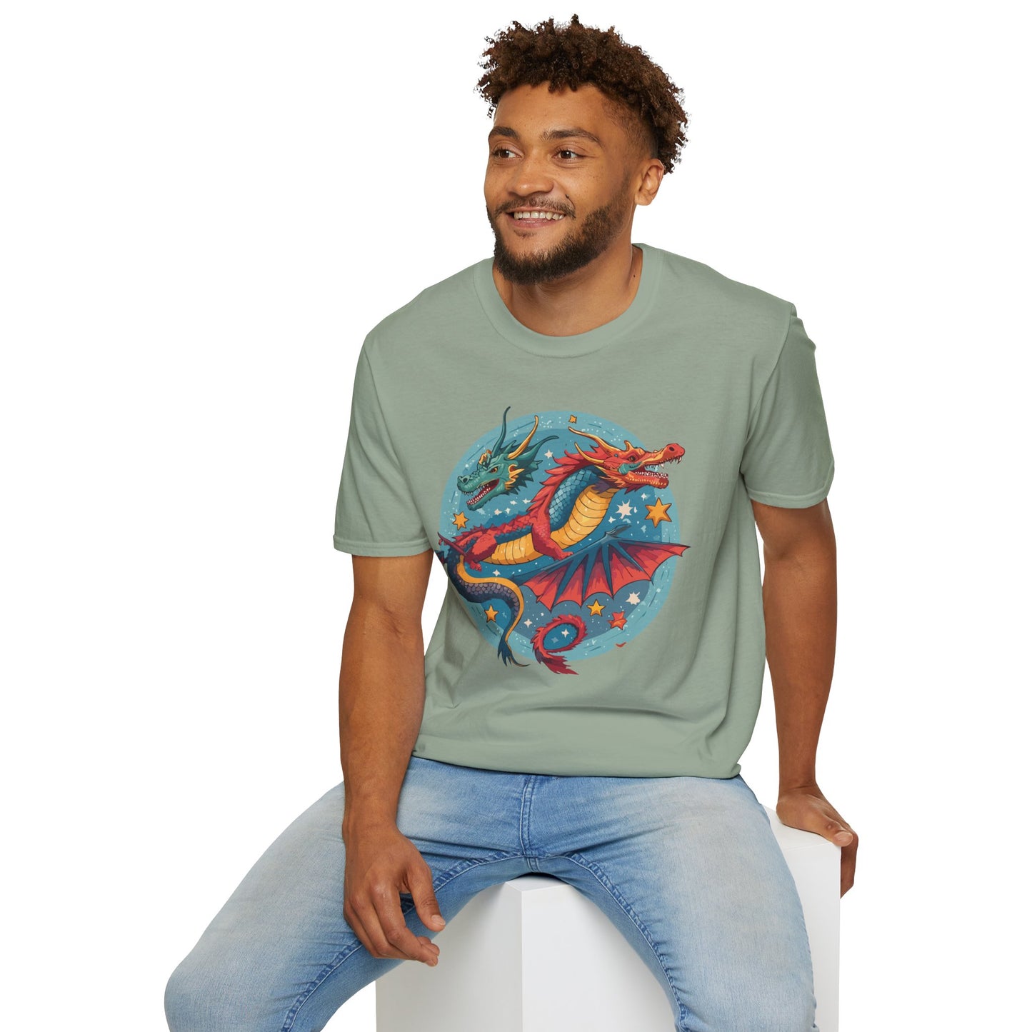Dragon T Shirt, Dragon Shirt, Shirt with Animals, Animal Shirt