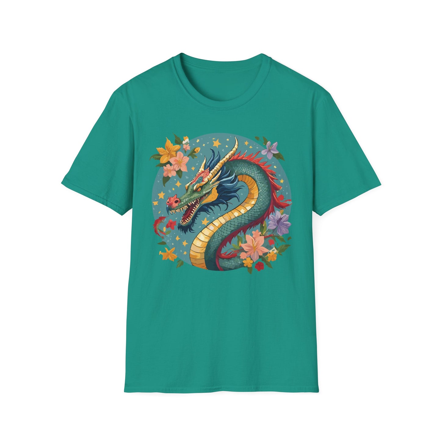 Dragon T Shirt, Dragon Shirt, Shirt with Animals, Animal Shirt