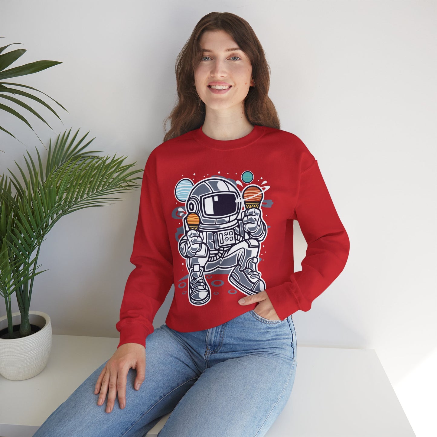Space Shuttle Sweatshirt, Cosmic Sweatshirt, Astronaut Sweatshirt, Space Cosmic Sweatshirt