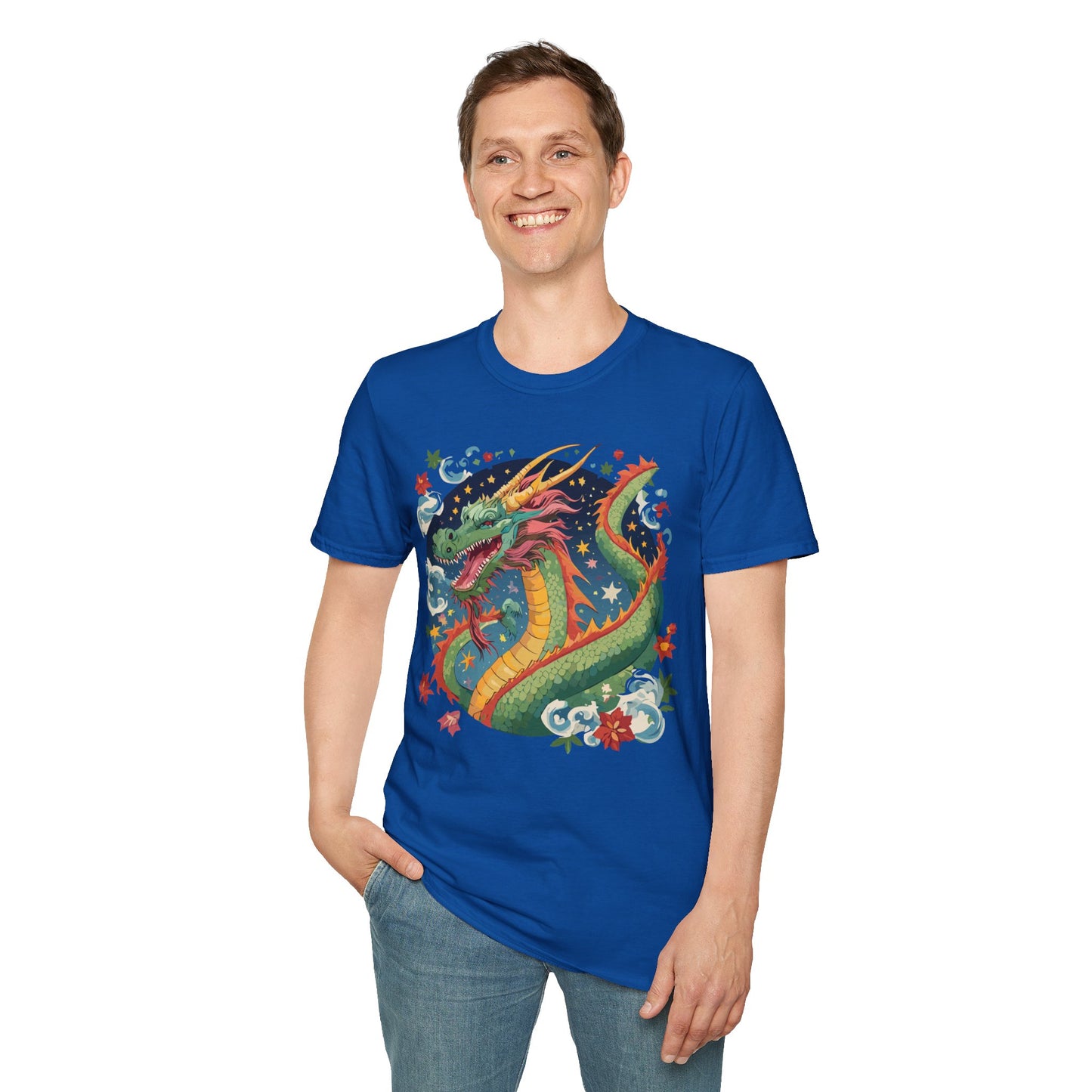 Dragon T Shirt, Dragon Shirt, Shirt with Animals, Animal Shirt