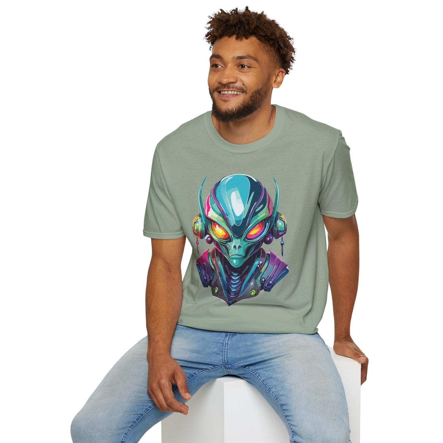 Alien T Shirt, Cosmos Shirt, Shirt with Aliens, Cosmo Shirts