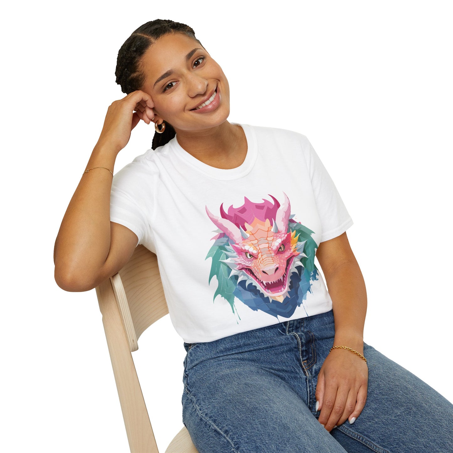Dragon T Shirt, Dragon Shirt, Shirt with Animals, Animal Shirt