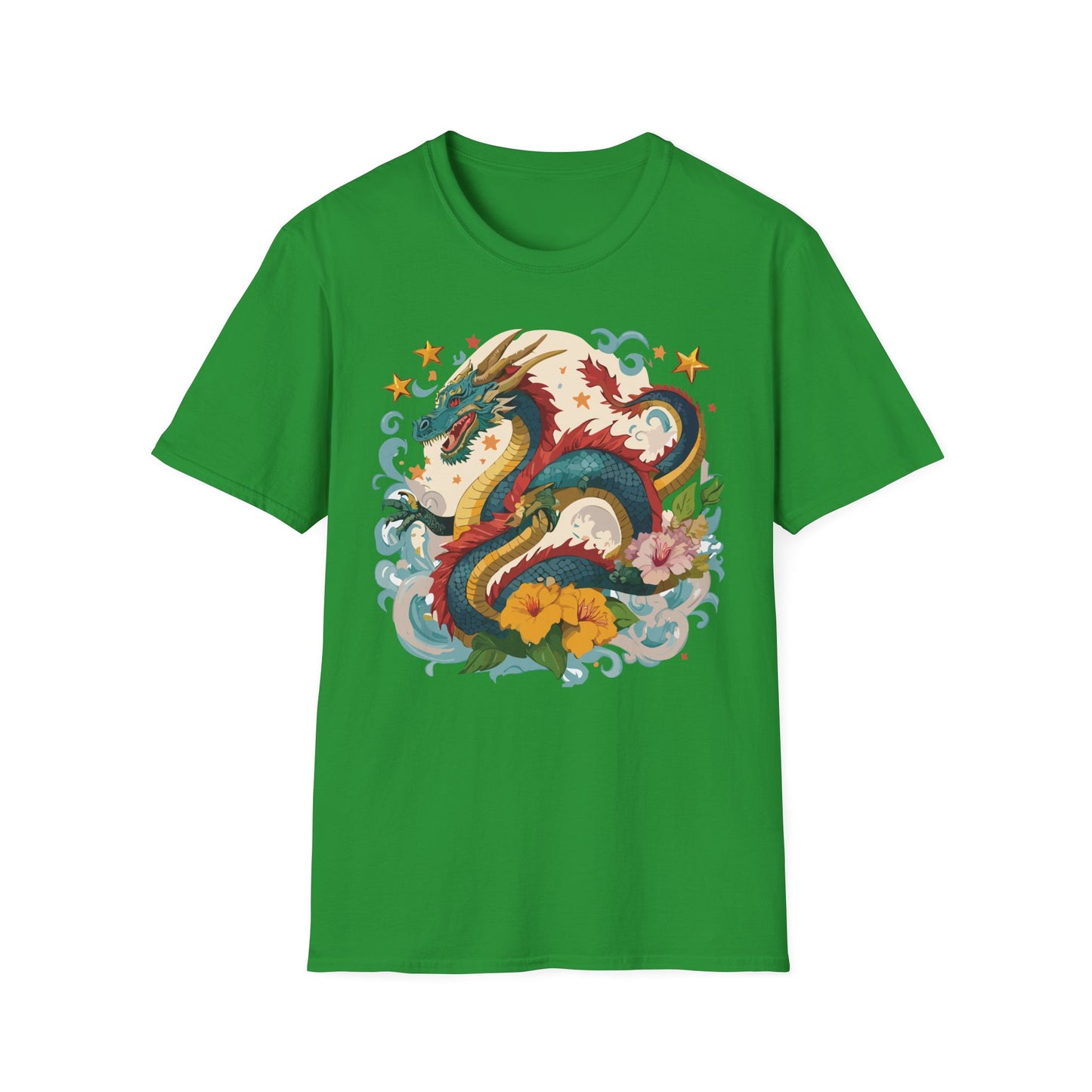 Dragon T Shirt, Dragon Shirt, Shirt with Animals, Animal Shirt