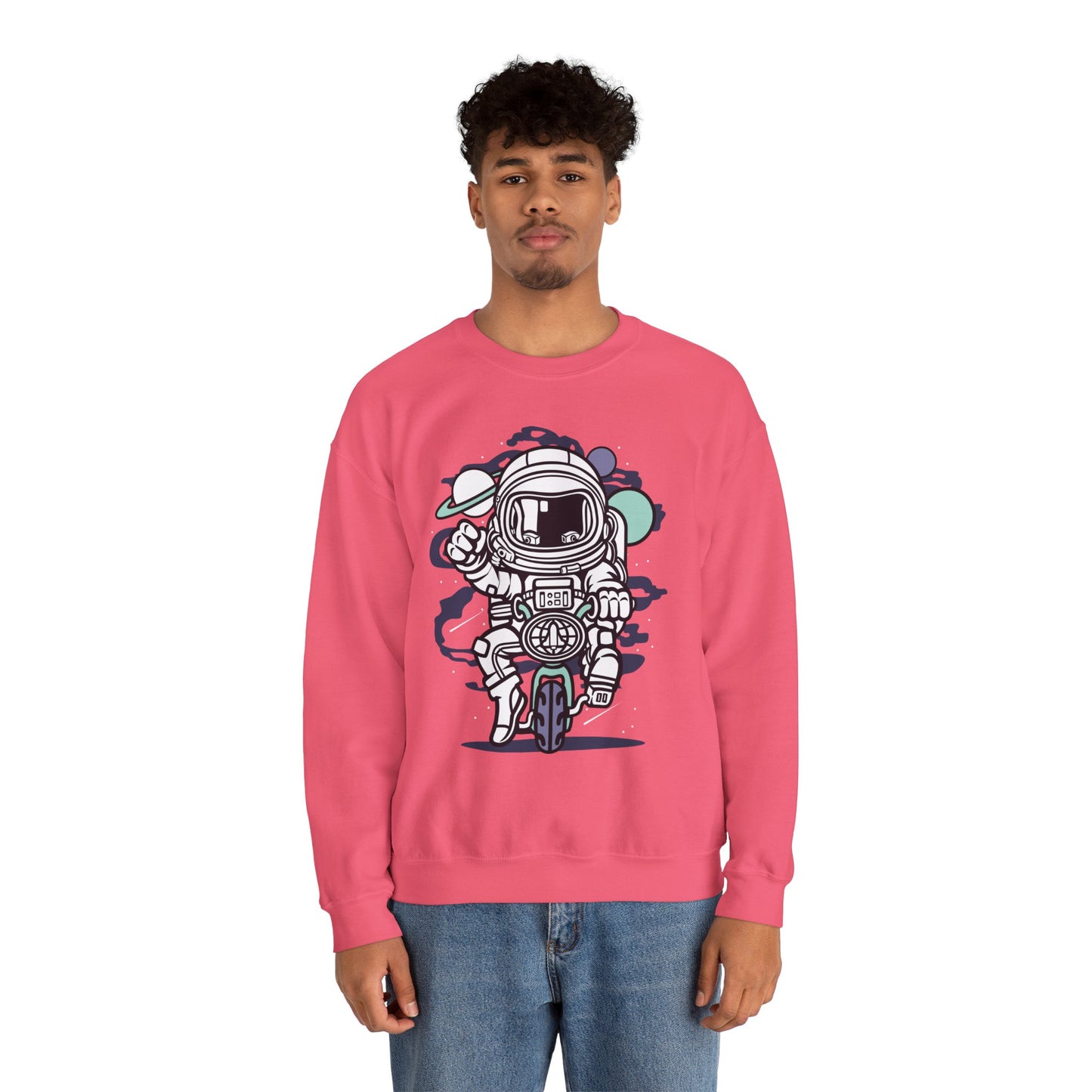 Space Shuttle Sweatshirt, Cosmic Sweatshirt, Astronaut Sweatshirt, Space Cosmic Sweatshirt